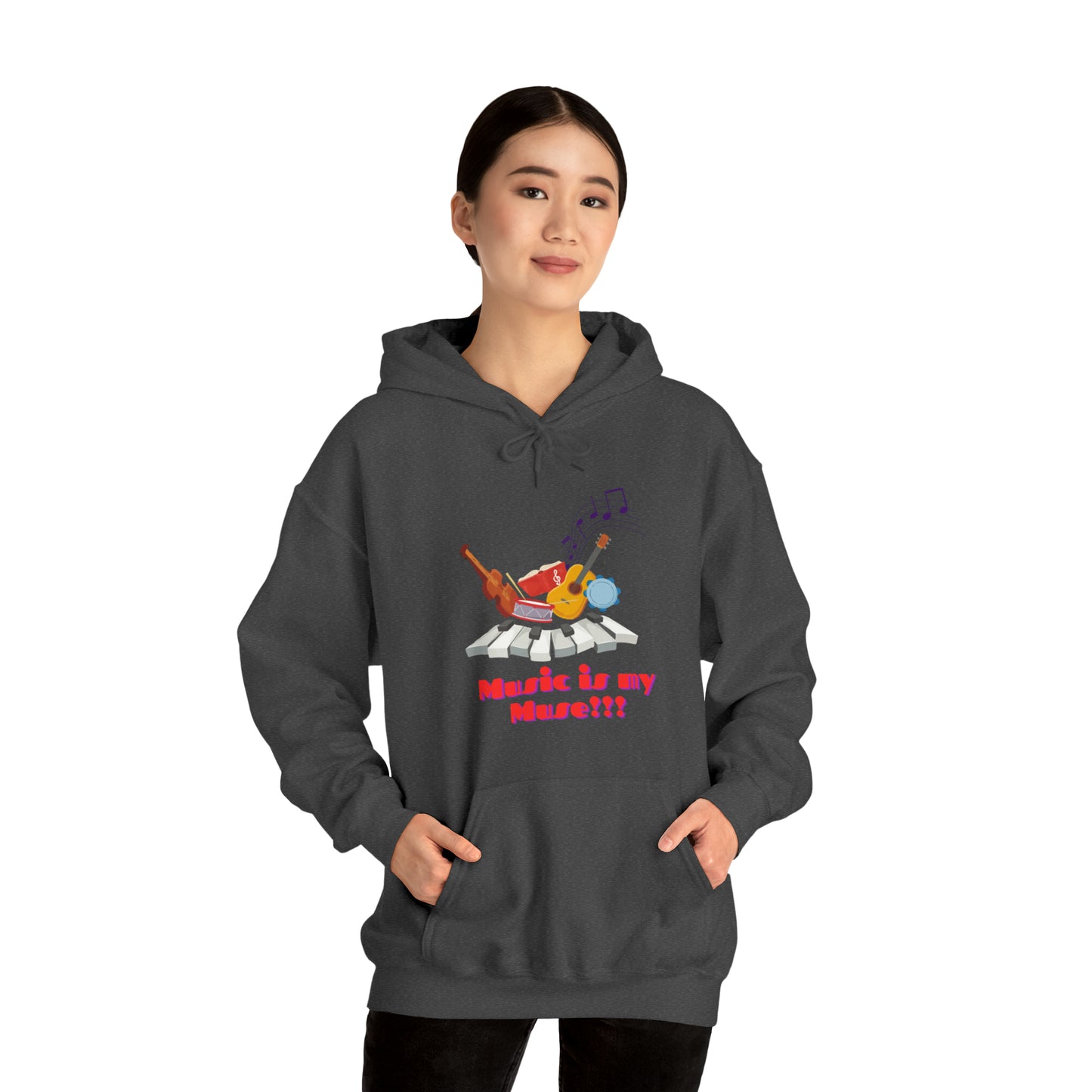 Harmonize with Melodic Magic: Music is my Muse Hoodie | Melodic Magic Hoodies