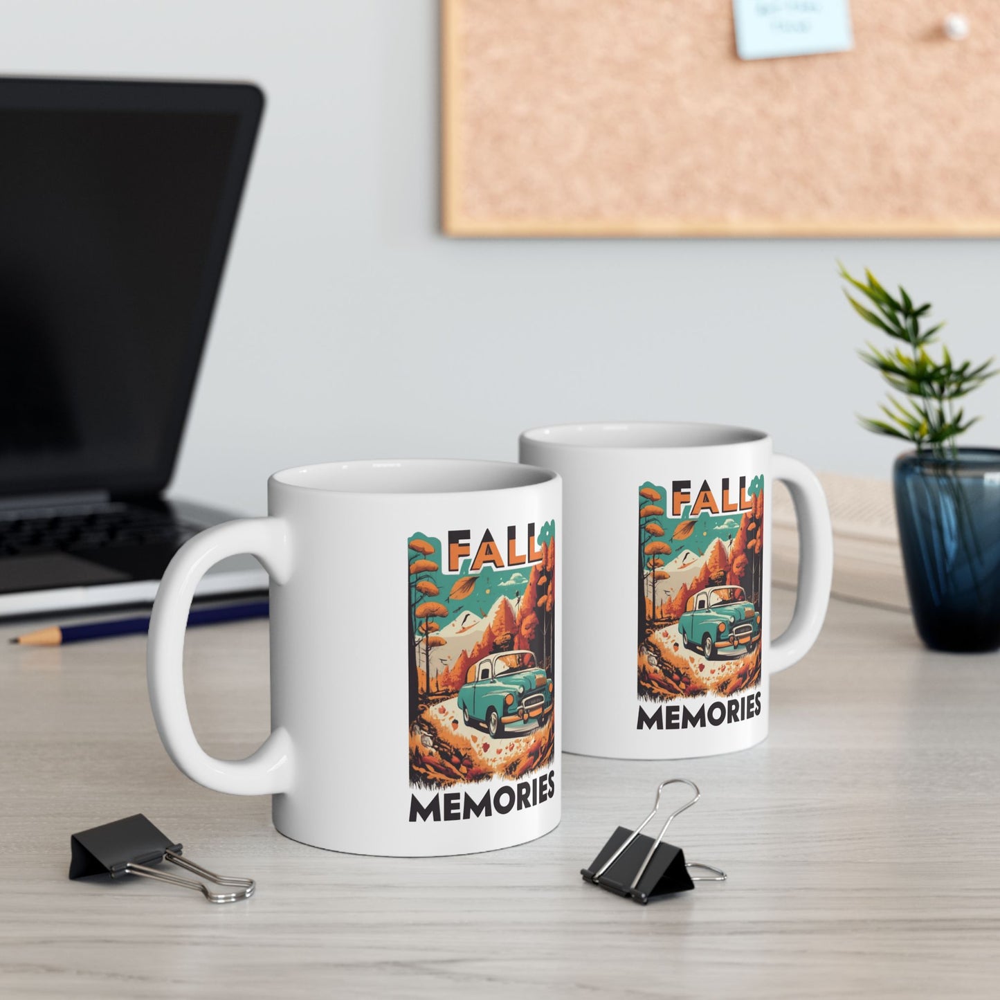 Fall Memories: Autumn Nostalgia Mug | Thanksgiving Treasures Mugs by Be Like No One (BLN1) - The Store