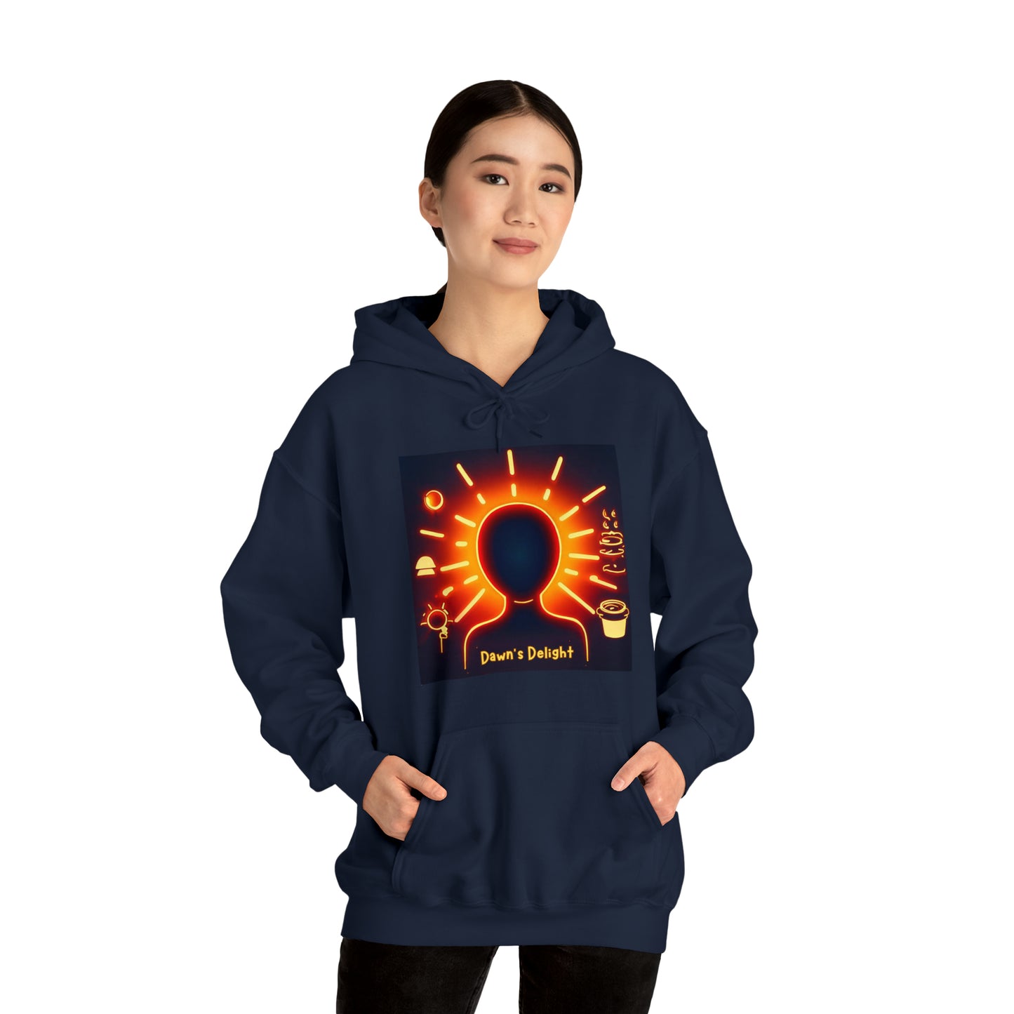 Dawn's Delight: Morning Person Unisex Hoodie | Sunrise Vibes Hoodies