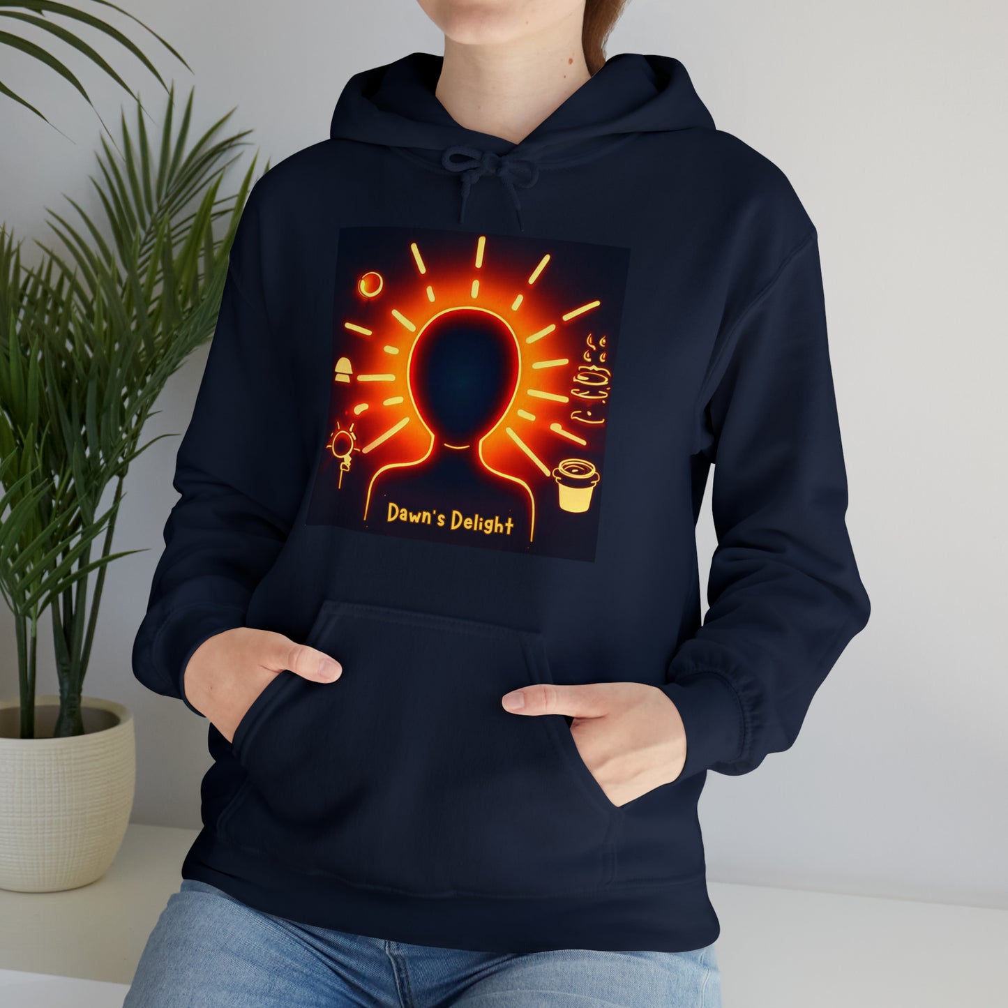 Dawn's Delight: Morning Person Unisex Hoodie | Sunrise Vibes Hoodies