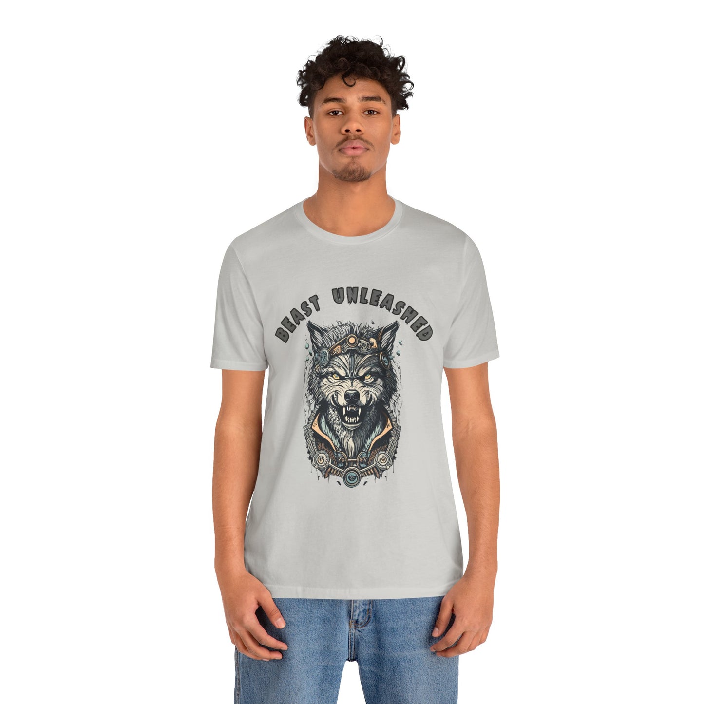 Dramatic Werewolf Transformation: Unleash the Beast T-Shirt | Halloween Vibes Tee