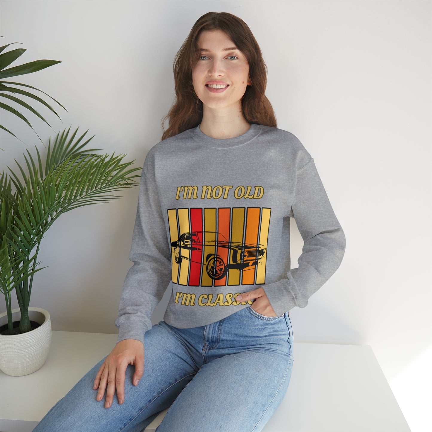 Timeless Charm Sweatshirt | Vintage Vibes Unisex Sweatshirt