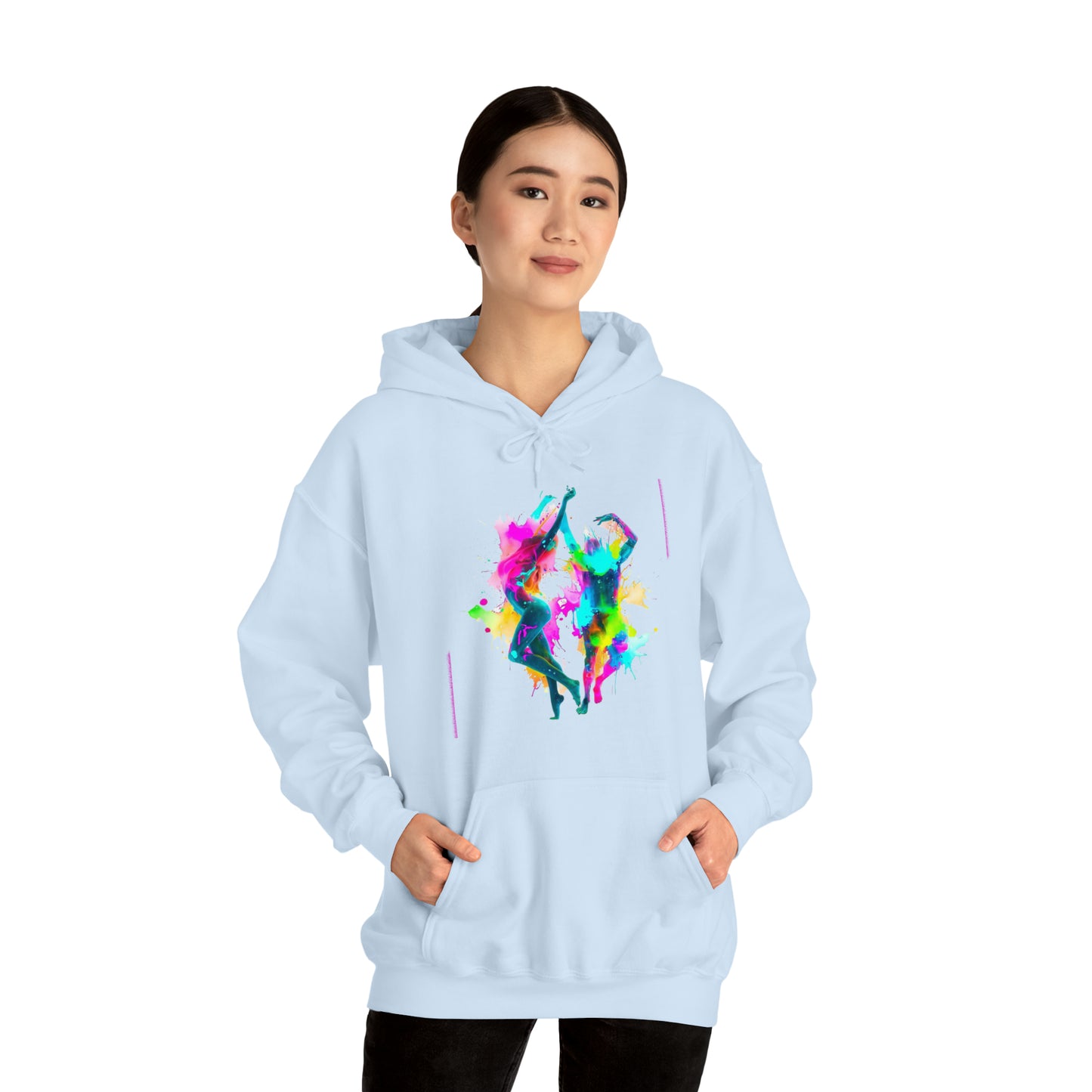 Artistic Anarchy: Creative Chaos Unisex Hoodie | Colorful Chaos Hoodies