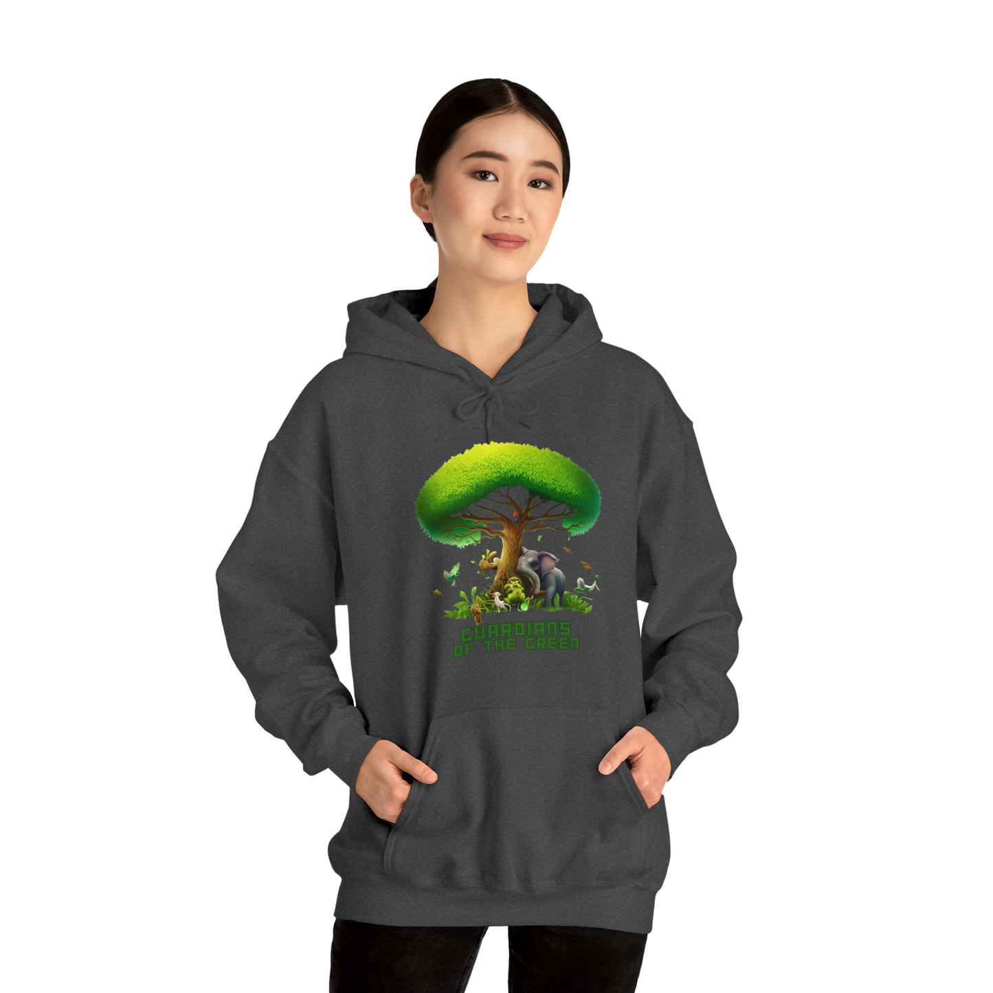 Guardians of the Green: Nature Nurturer Unisex Hoodie | Wildlife Harmony Hoodies