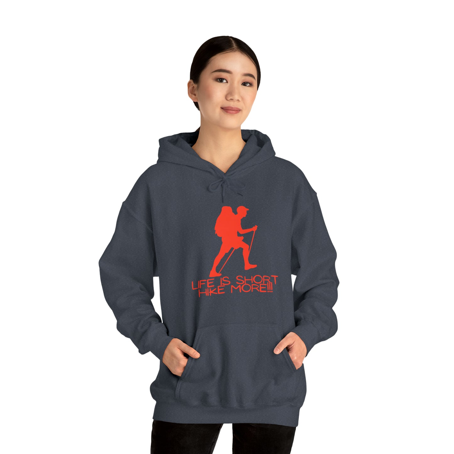 Answer Nature's Call: Life is Short, Hike More Hoodie | Explore the Wild Hoodies