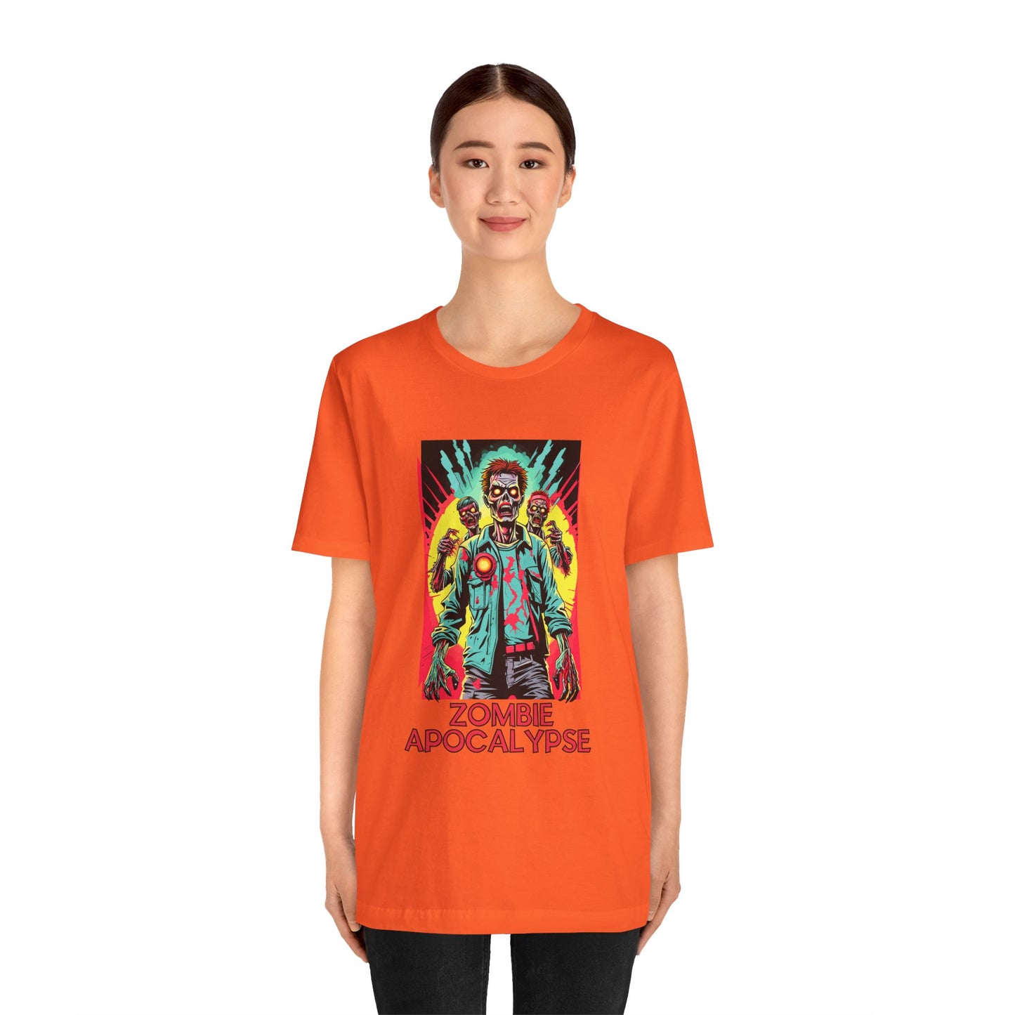 Comic Book Heroes: Zombie Apocalypse Survivors T-Shirt |Halloween Vibes Tee