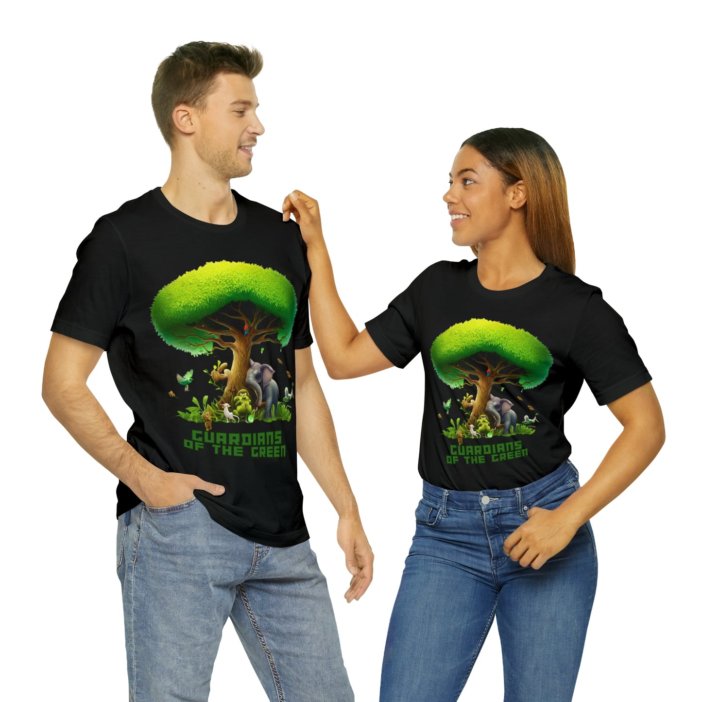 Guardians of the Green: Nature Nurturer Unisex Tee | Wildlife Harmony T-Shirts