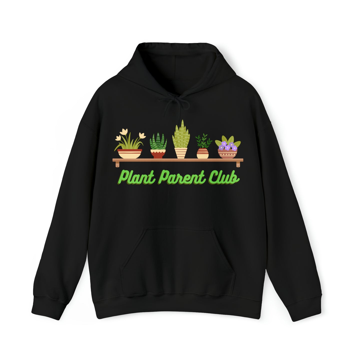 Nurture Nature's Beauty: Plant Parent Club Hoodie | Botanical Bliss Hoodies