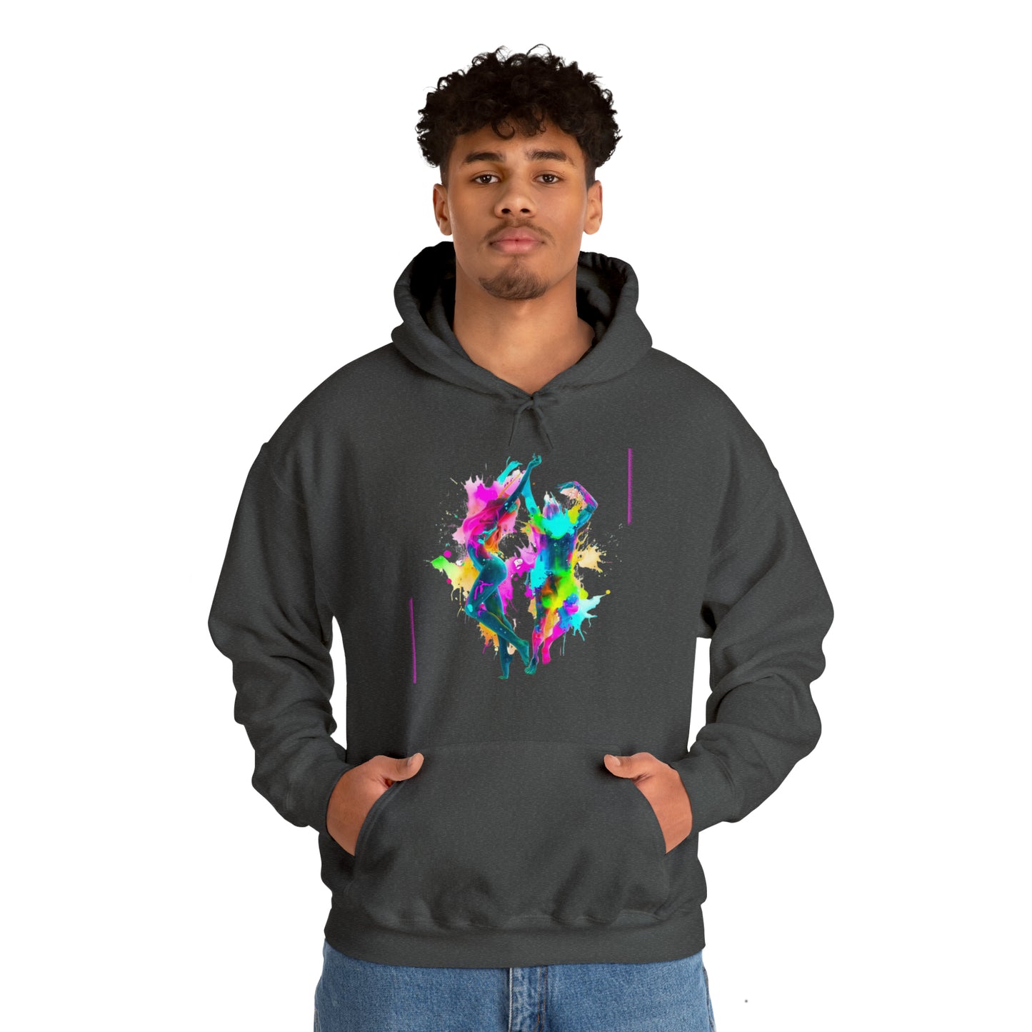 Artistic Anarchy: Creative Chaos Unisex Hoodie | Colorful Chaos Hoodies