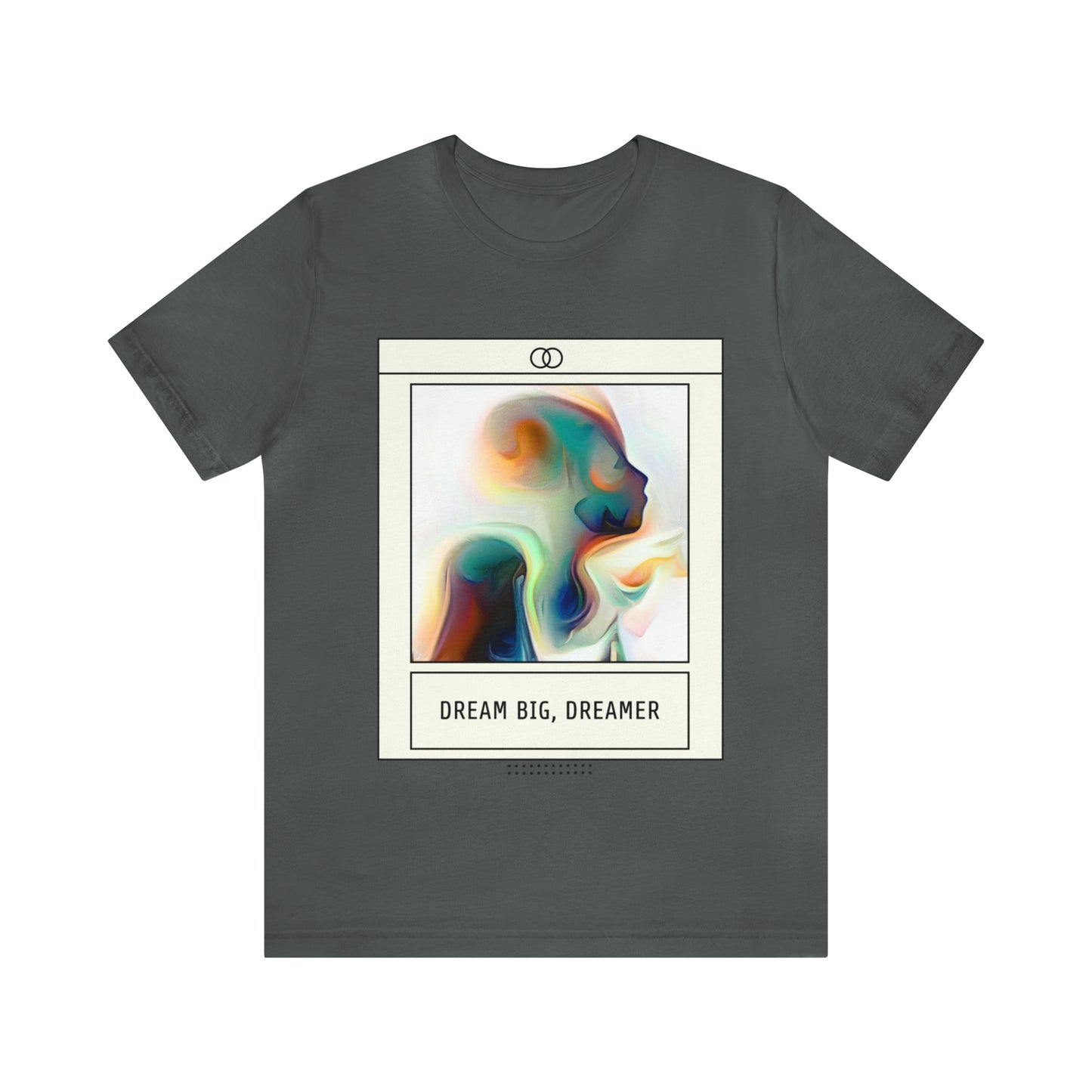 Vivid Reverie: Abstract Dreamer Unisex Tee with Vibrant Shapes | Artistic Vision T-Shirts