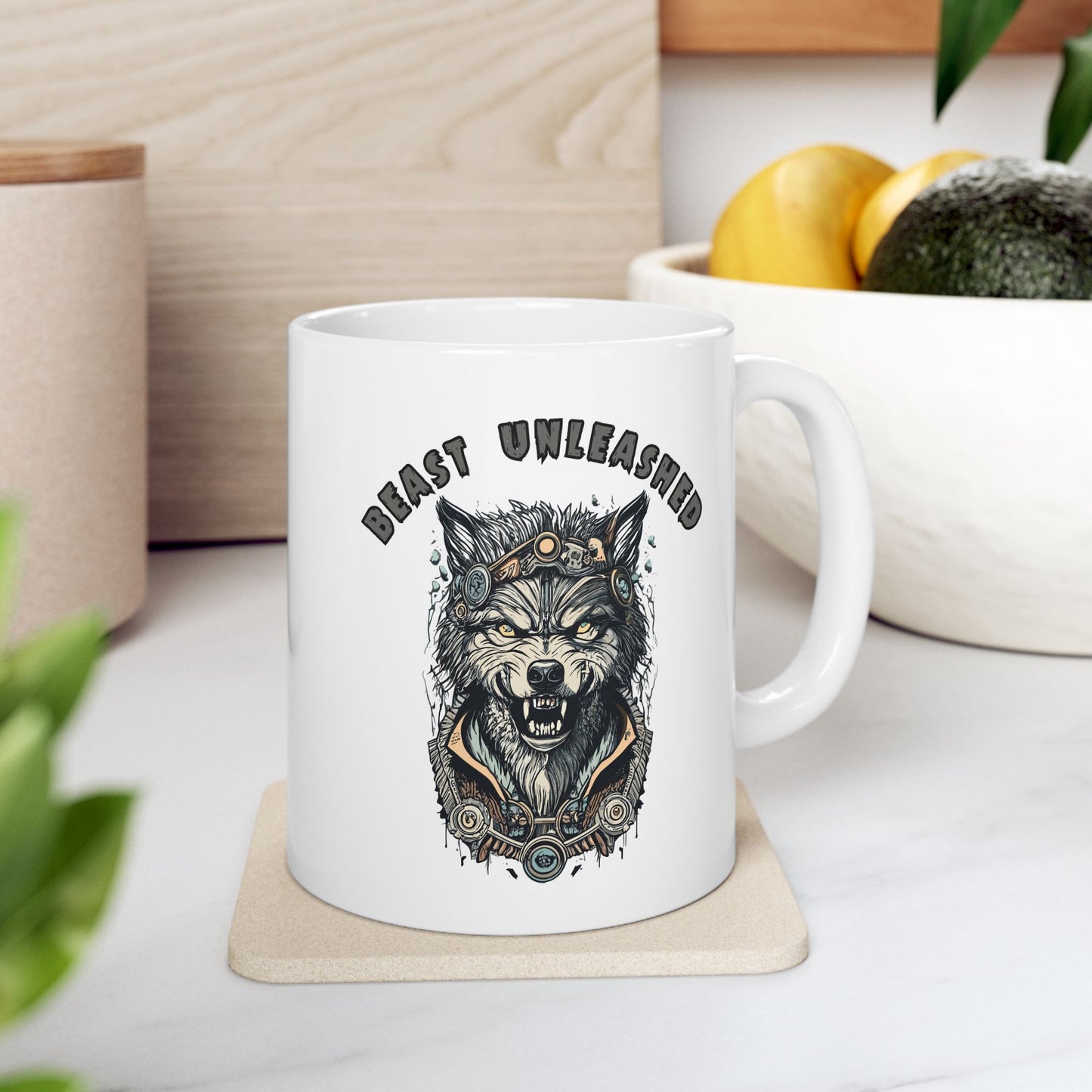 Beast Unleashed Mug, Be Like No One (BLN1) Mugs, Ceramic Mug 11oz