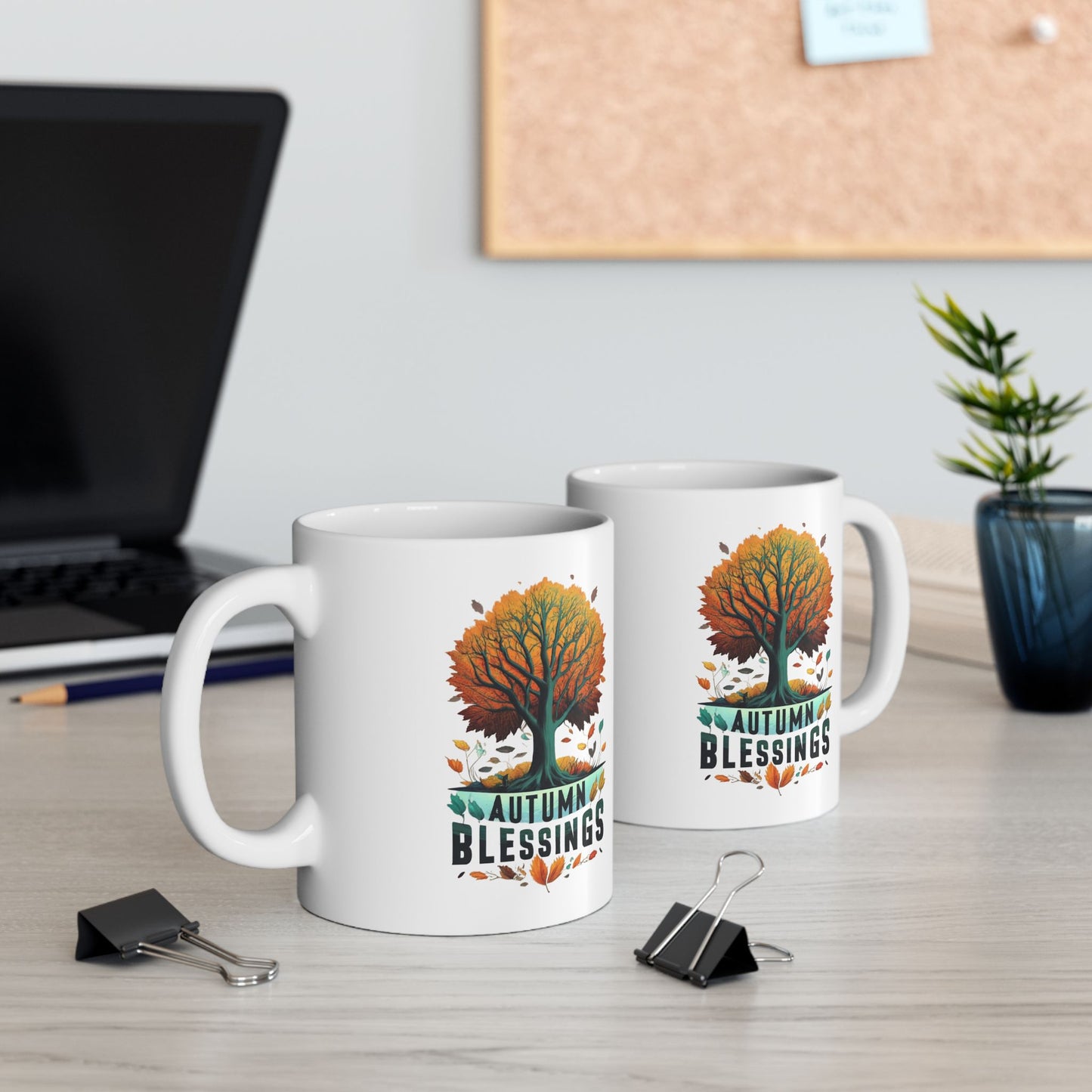 Autumn Blessings: Fall Foliage Mug | Harvest Serenity Mugs by Be Like No One (BLN1) - The Store