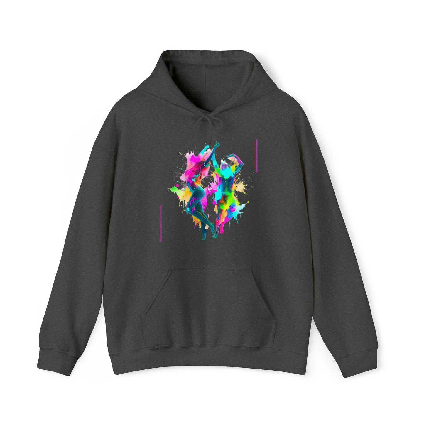 Artistic Anarchy: Creative Chaos Unisex Hoodie | Colorful Chaos Hoodies