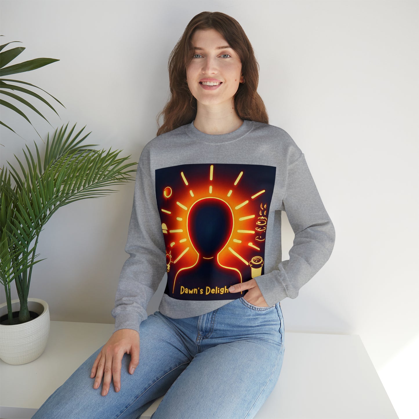 Dawn's Delight Sweatshirt | Morning Person Unisex Sweatshirt