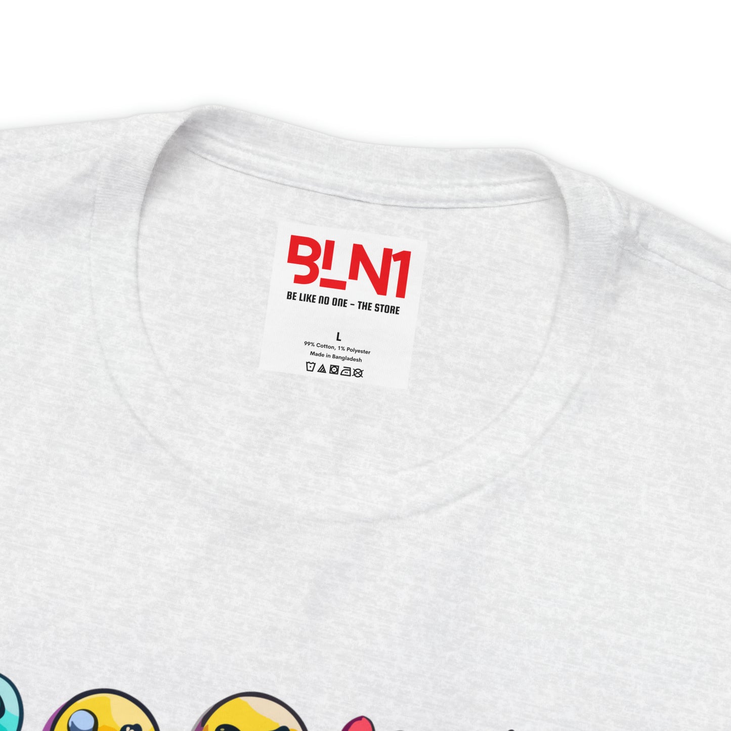 Emoji Life: Wear Your Emotions on Your Sleeve (Literally)! | Be Like No One(BLN1) T-Shirts