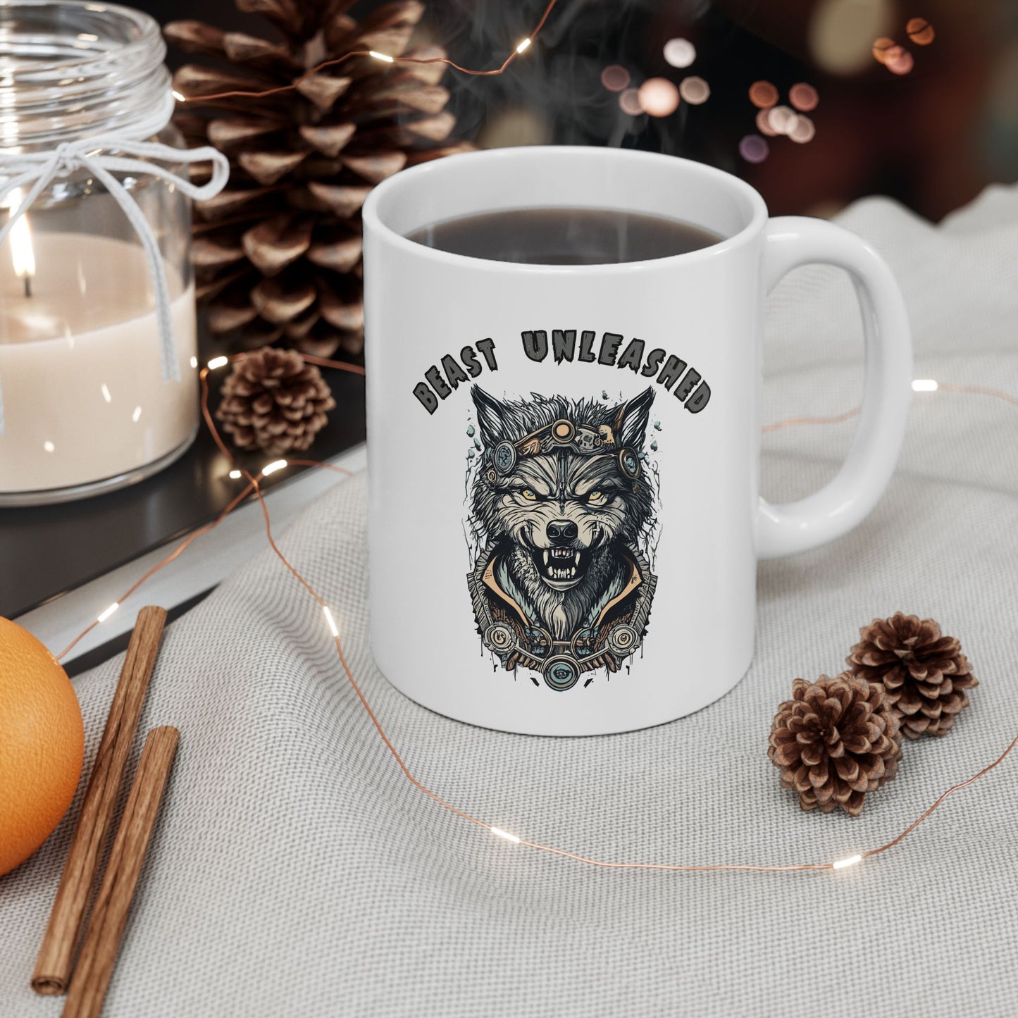 Beast Unleashed Mug, Be Like No One (BLN1) Mugs, Ceramic Mug 11oz