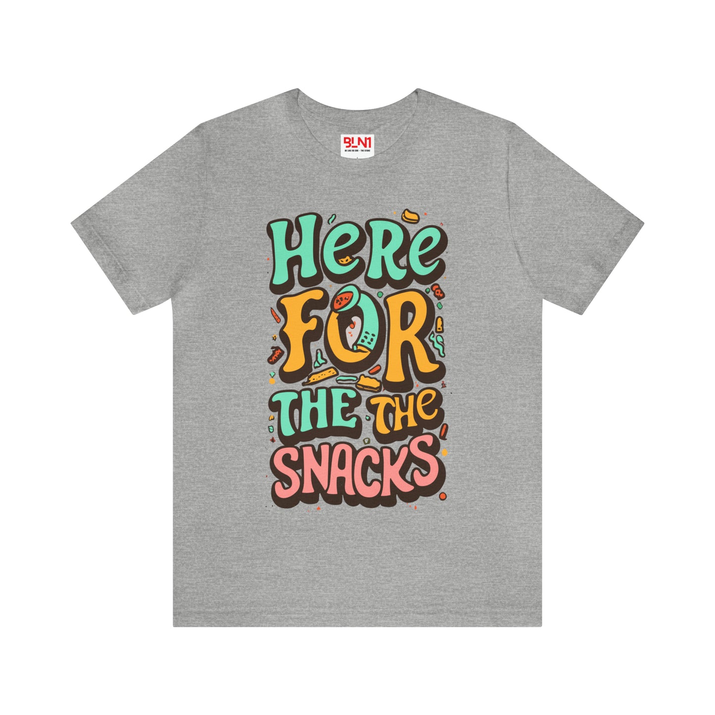 Snack Attack Alert: Show Your Love for Snacking in Style! | Be Like No One(BLN1) T-Shirts