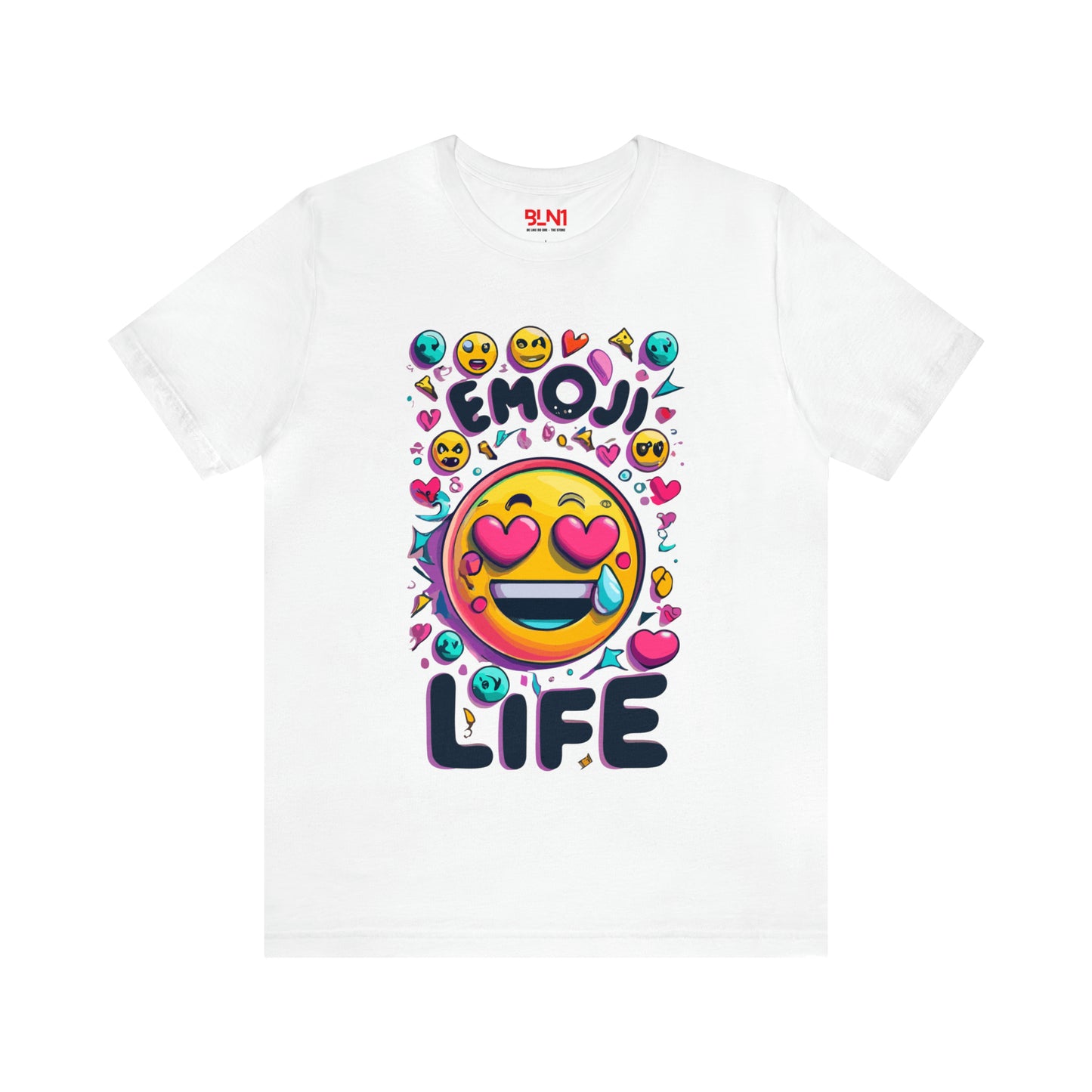 Emoji Life: Wear Your Emotions on Your Sleeve (Literally)! | Be Like No One(BLN1) T-Shirts