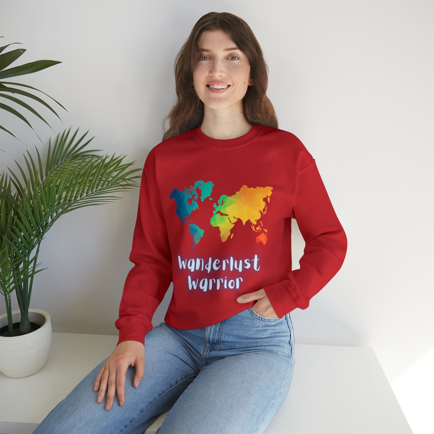 Explore, Wander, Conquer Sweatshirt | Wanderlust Warrior Sweatshirt