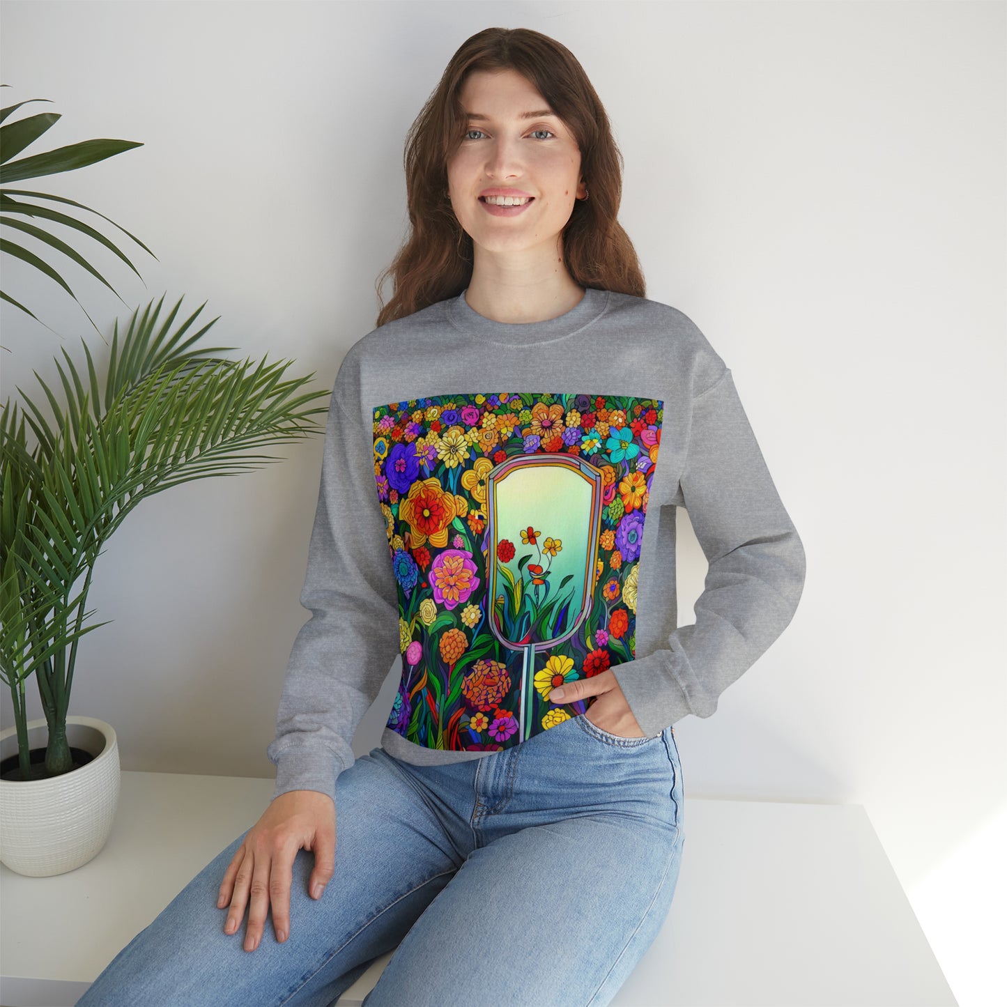 Self-Worth Chronicles Sweatshirt | Empowering Unisex Sweatshirt