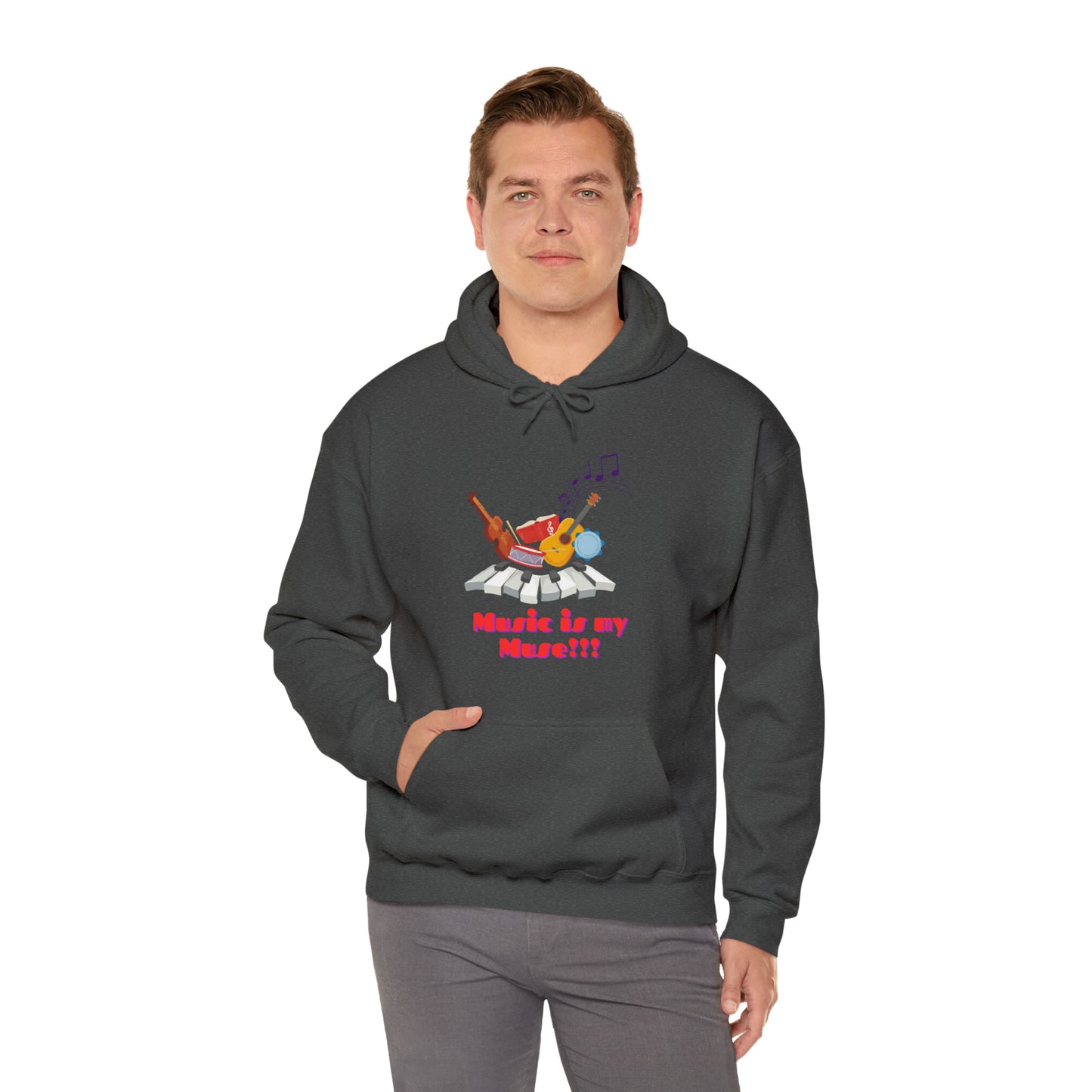 Harmonize with Melodic Magic: Music is my Muse Hoodie | Melodic Magic Hoodies