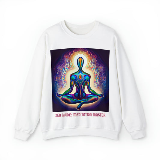 Zen Guide Sweatshirt | Meditation Master Unisex Sweatshirt