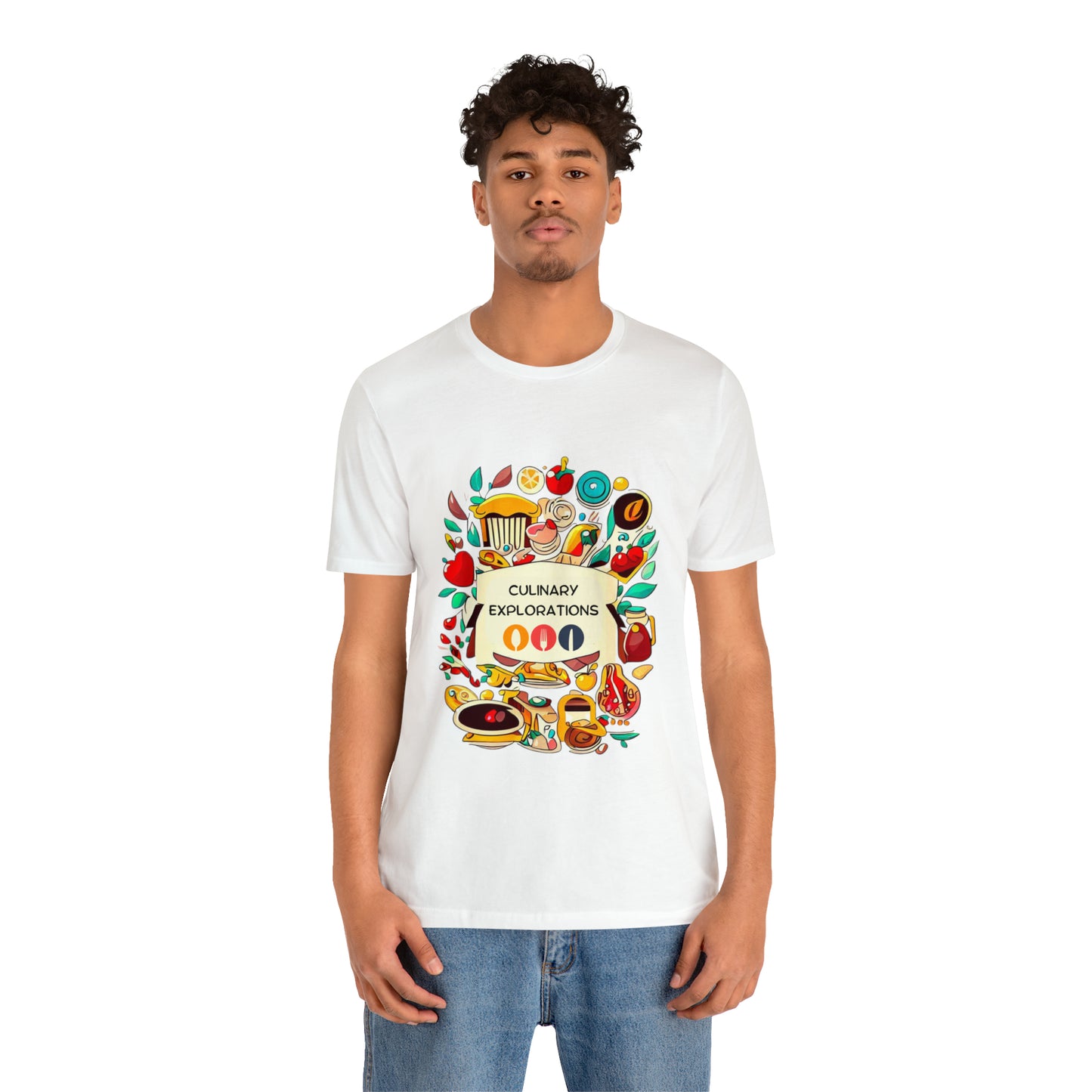 Culinary Explorations: Foodie Adventures Unisex Tee | Gourmet Journeys T-Shirts