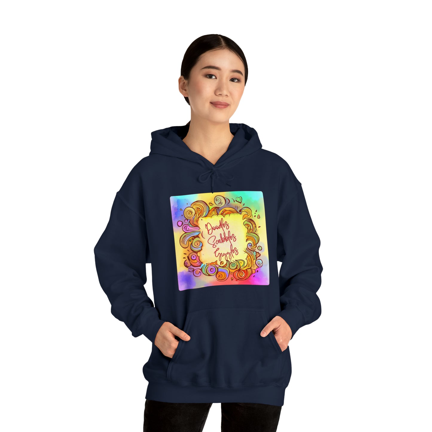 Sketchbook Dreams: Dreams & Doodles Unisex Hoodie | Artistic Reverie Hoodies