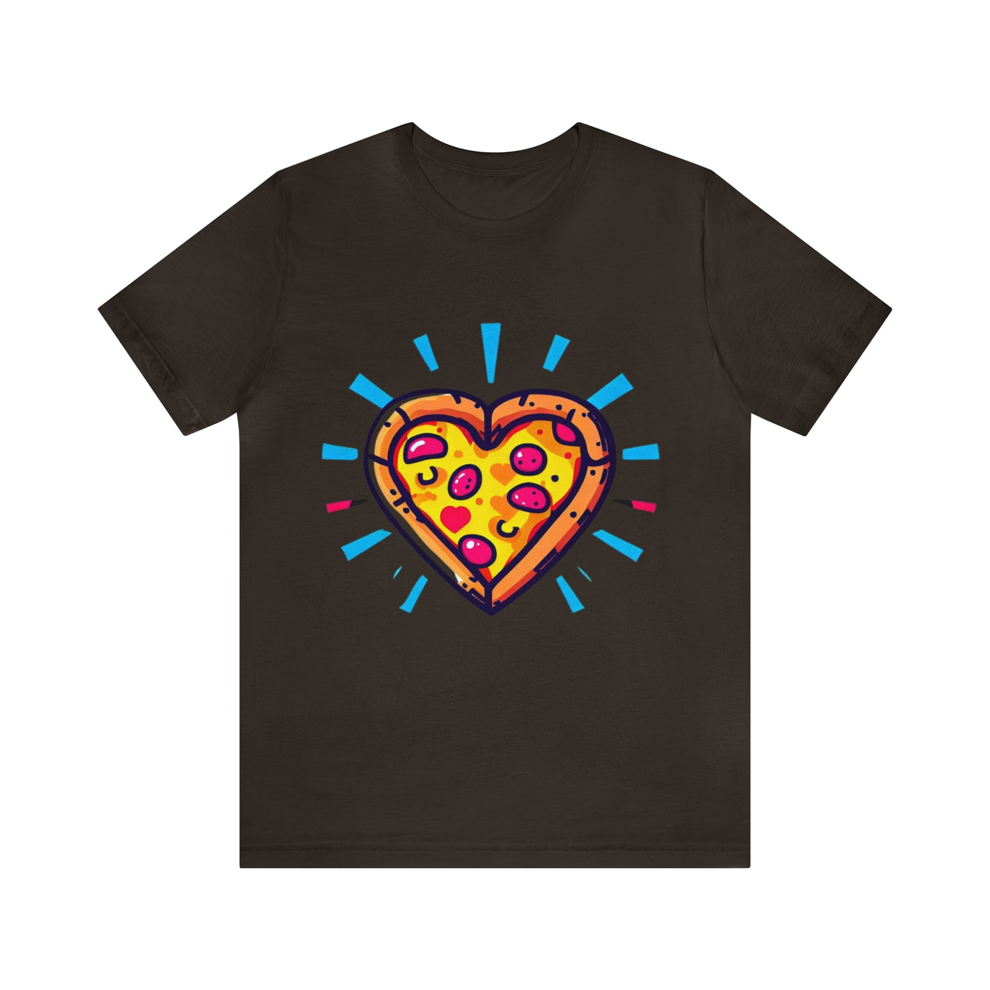 Slice of Love: Pizza My Heart Unisex Tee | Pizza Passion T-Shirts