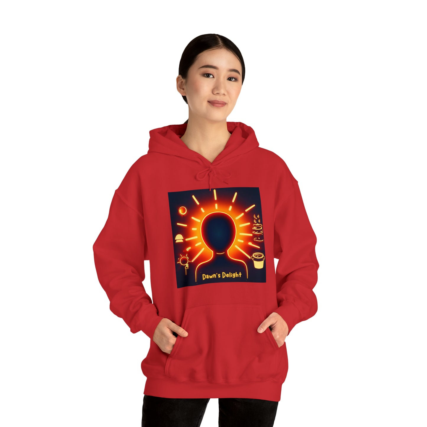 Dawn's Delight: Morning Person Unisex Hoodie | Sunrise Vibes Hoodies