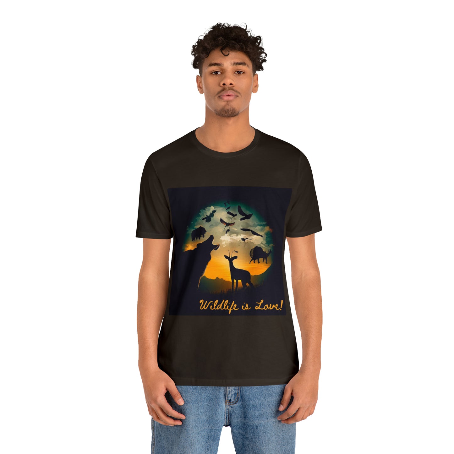 Nature's Companions: Wildlife Lover Unisex Tee | Creature Enthusiast T-Shirts