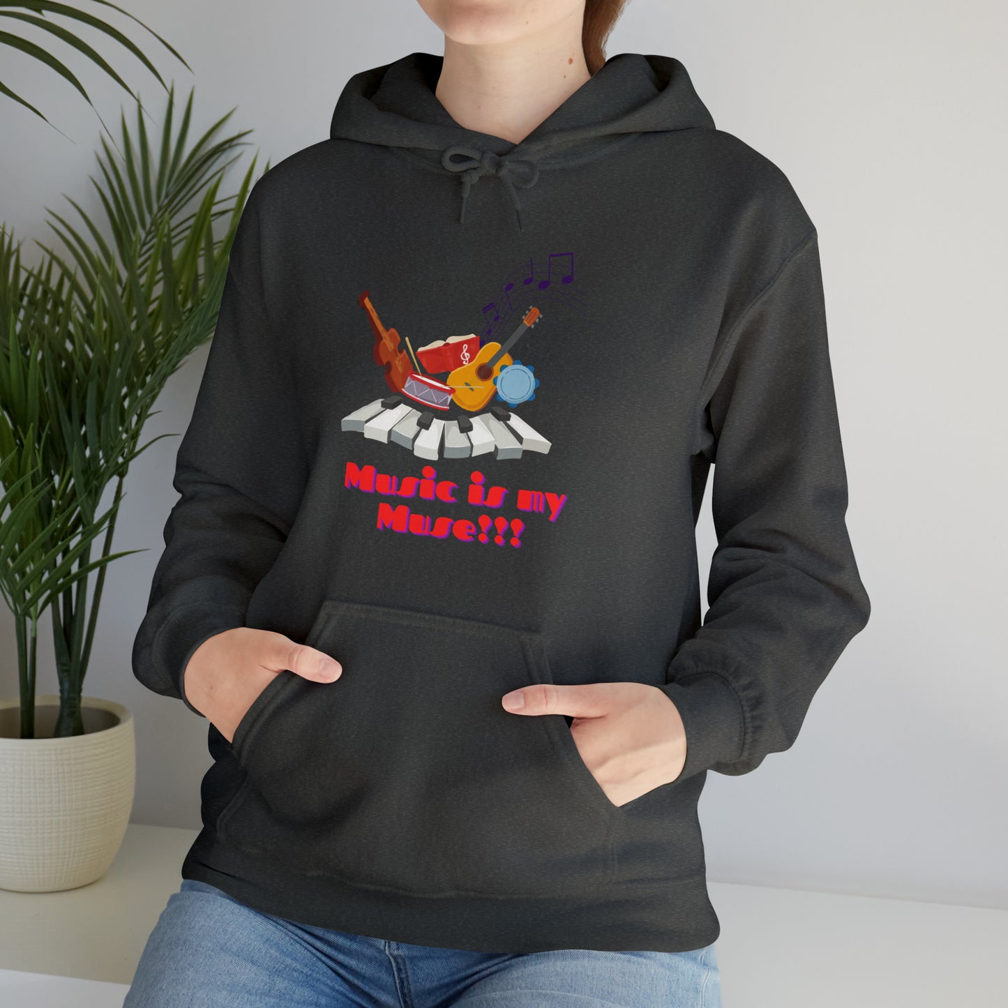 Harmonize with Melodic Magic: Music is my Muse Hoodie | Melodic Magic Hoodies