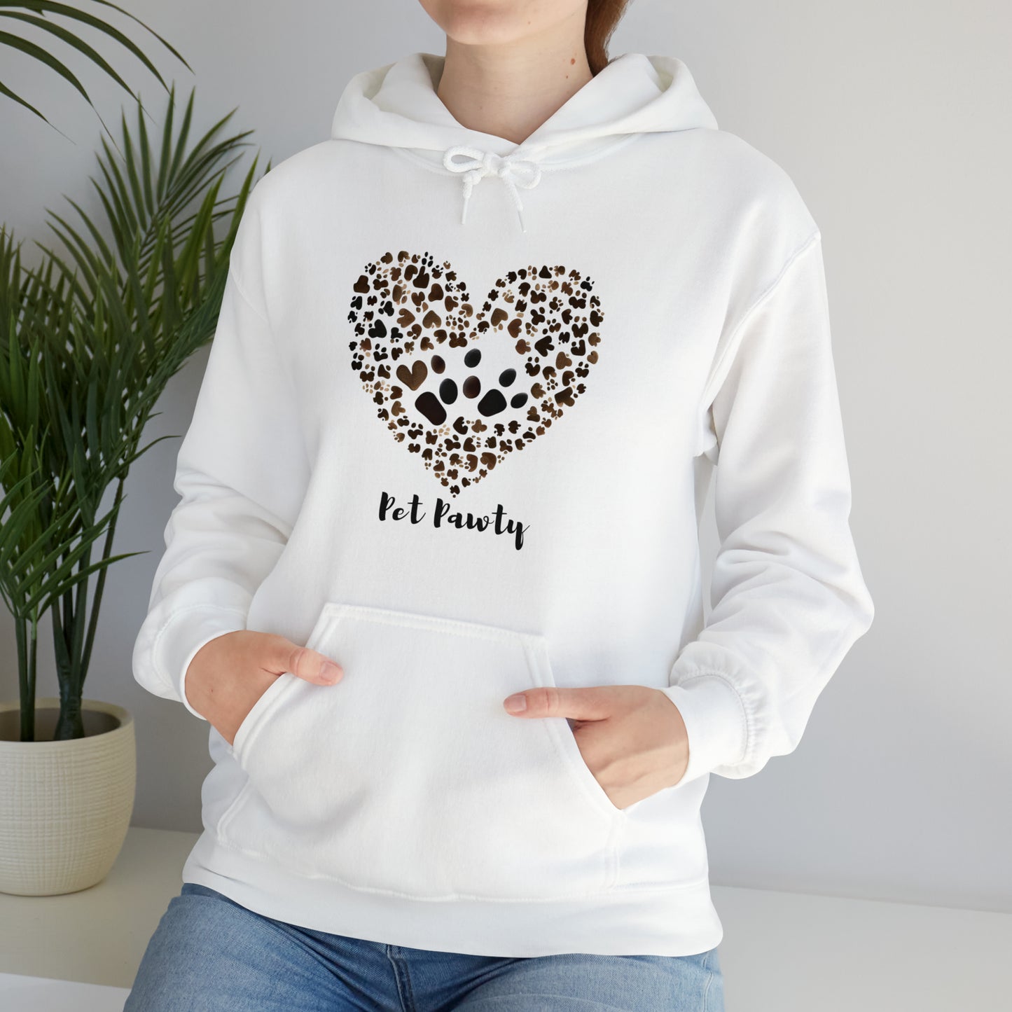 Paws and Play: Pet Paw-ty Unisex Hoodie | Furry Friends Fiesta Hoodies