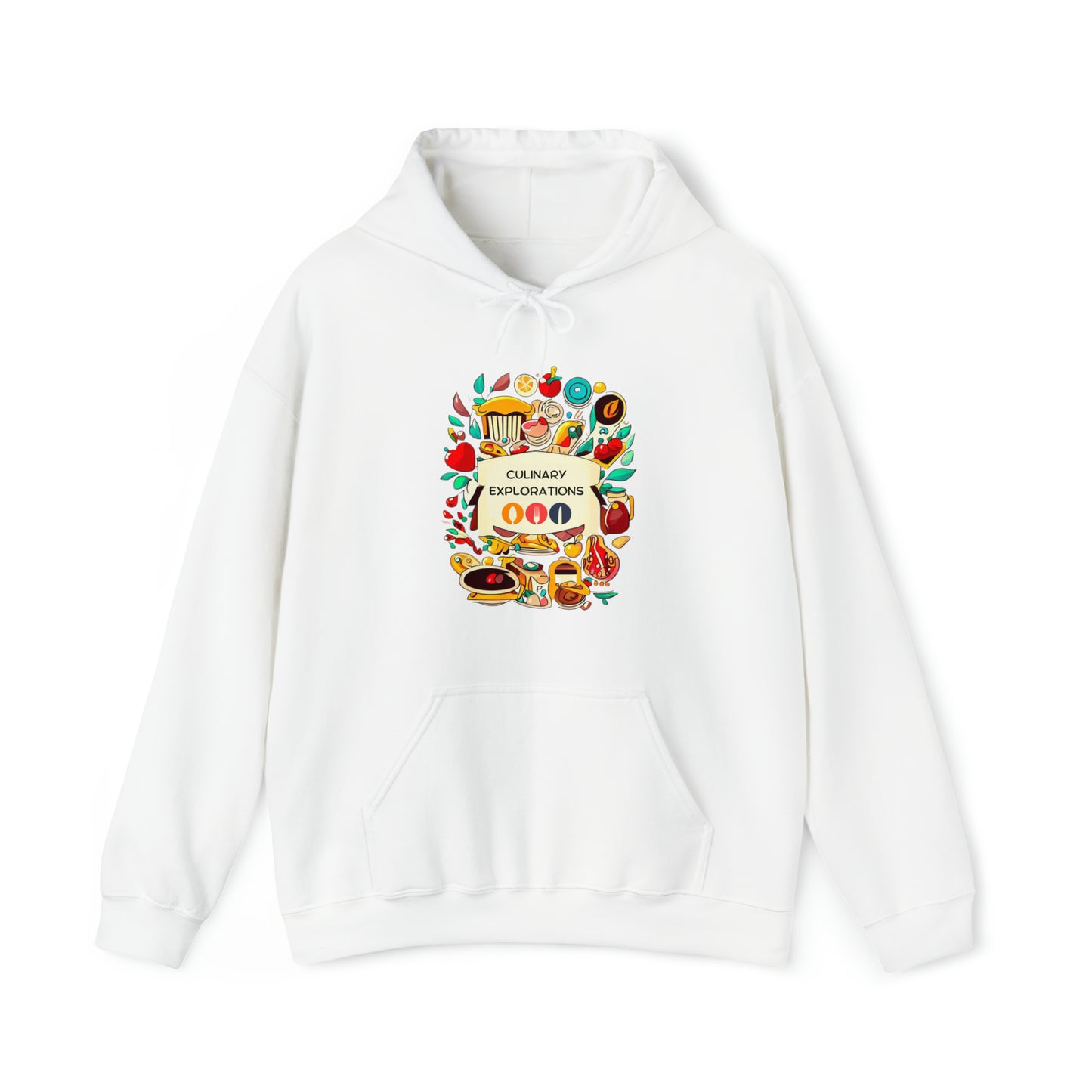 Culinary Explorations: Foodie Adventures Unisex Hoodie | Gourmet Journeys Hoodies