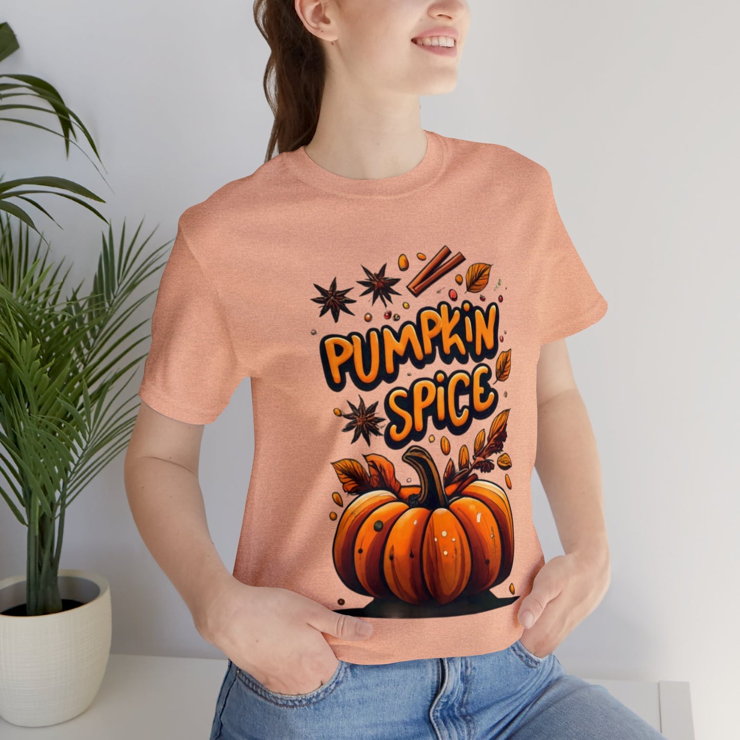 Pumpkin Spice Season: Cozy Autumn Unisex Tee | Harvest Comfort T-Shirts by Be Like No One (BLN1) - The Store