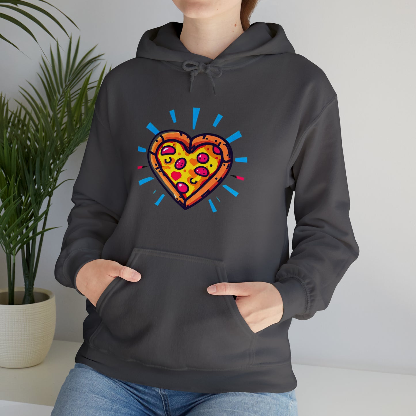 Slice of Love: Pizza My Heart Unisex Hoodie | Pizza Passion Hoodies