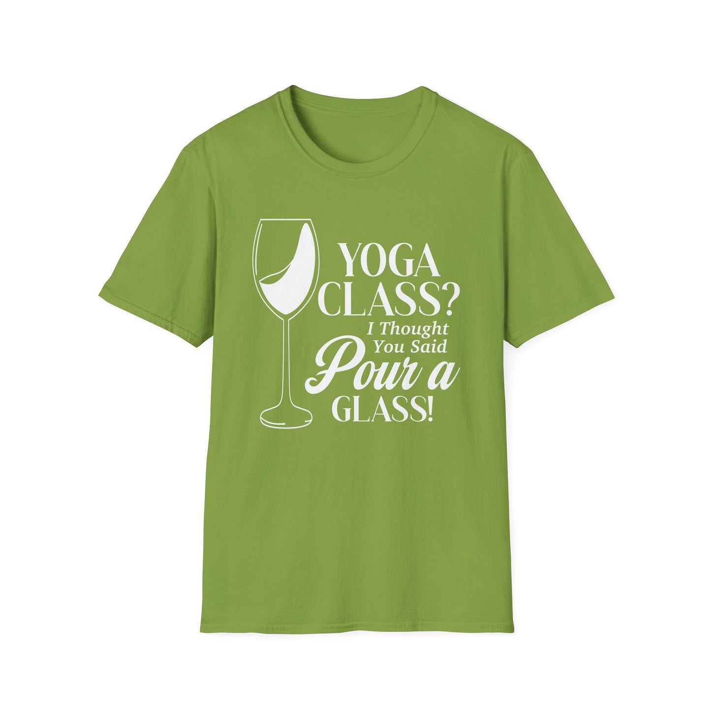 Yoga Class? I Thought You Said Pour a Glass!