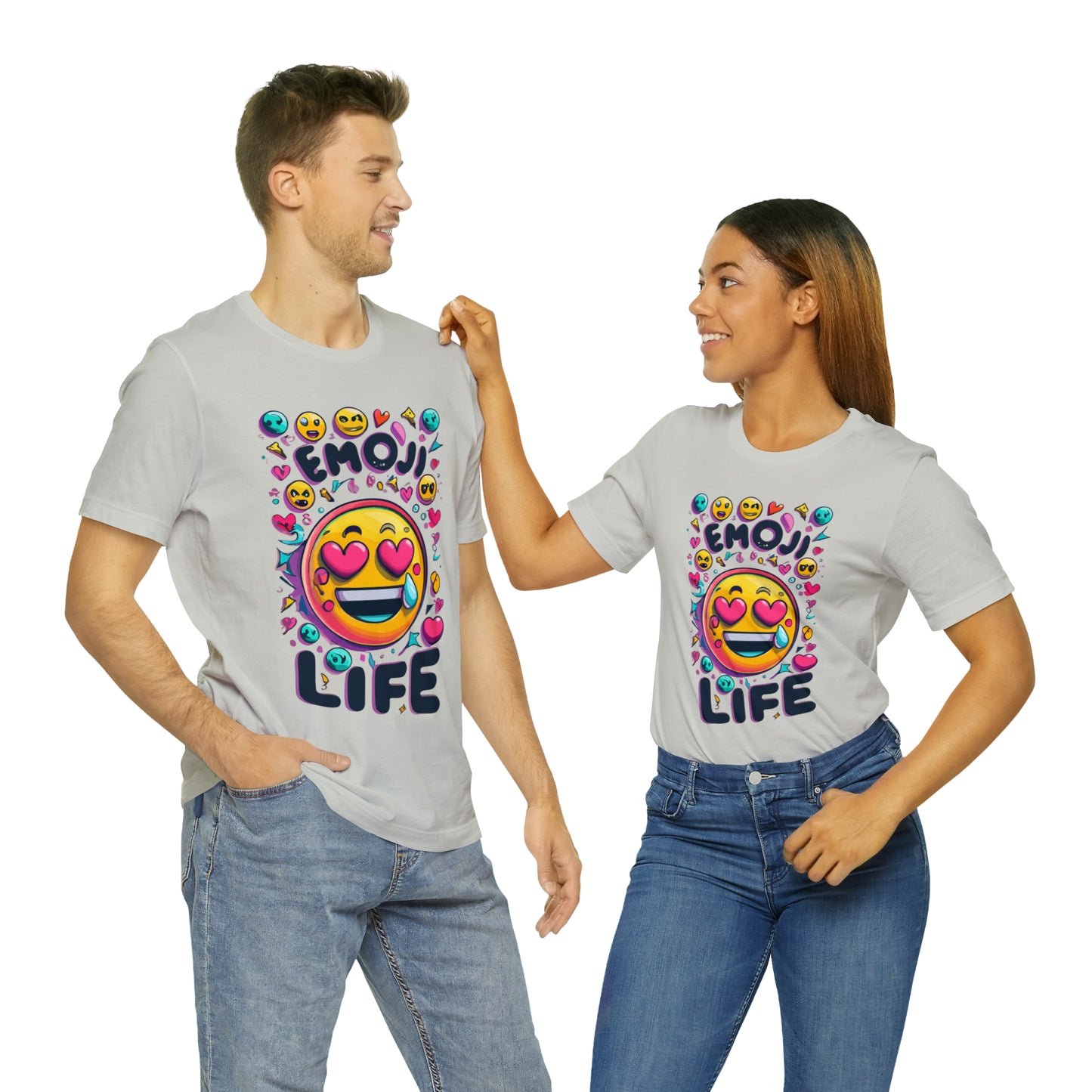 Emoji Life: Wear Your Emotions on Your Sleeve (Literally)! | Be Like No One(BLN1) T-Shirts