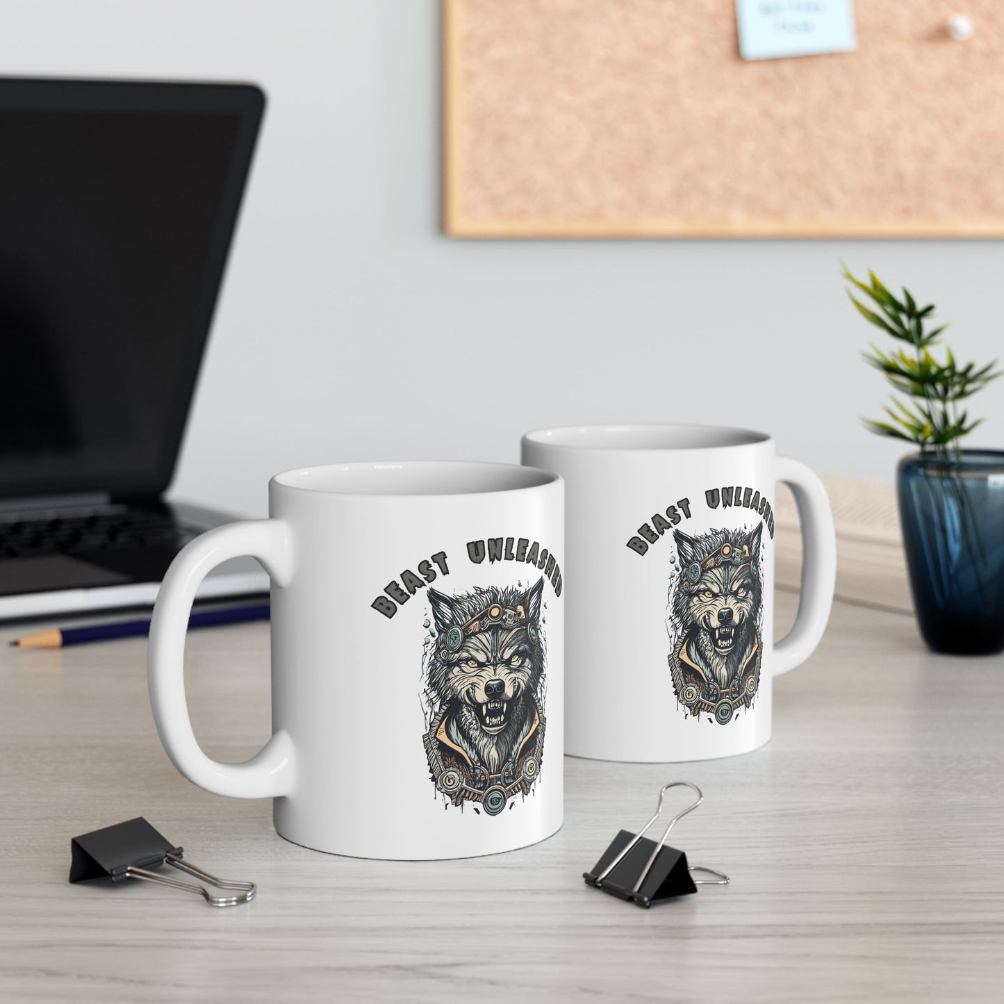 Beast Unleashed Mug, Be Like No One (BLN1) Mugs, Ceramic Mug 11oz