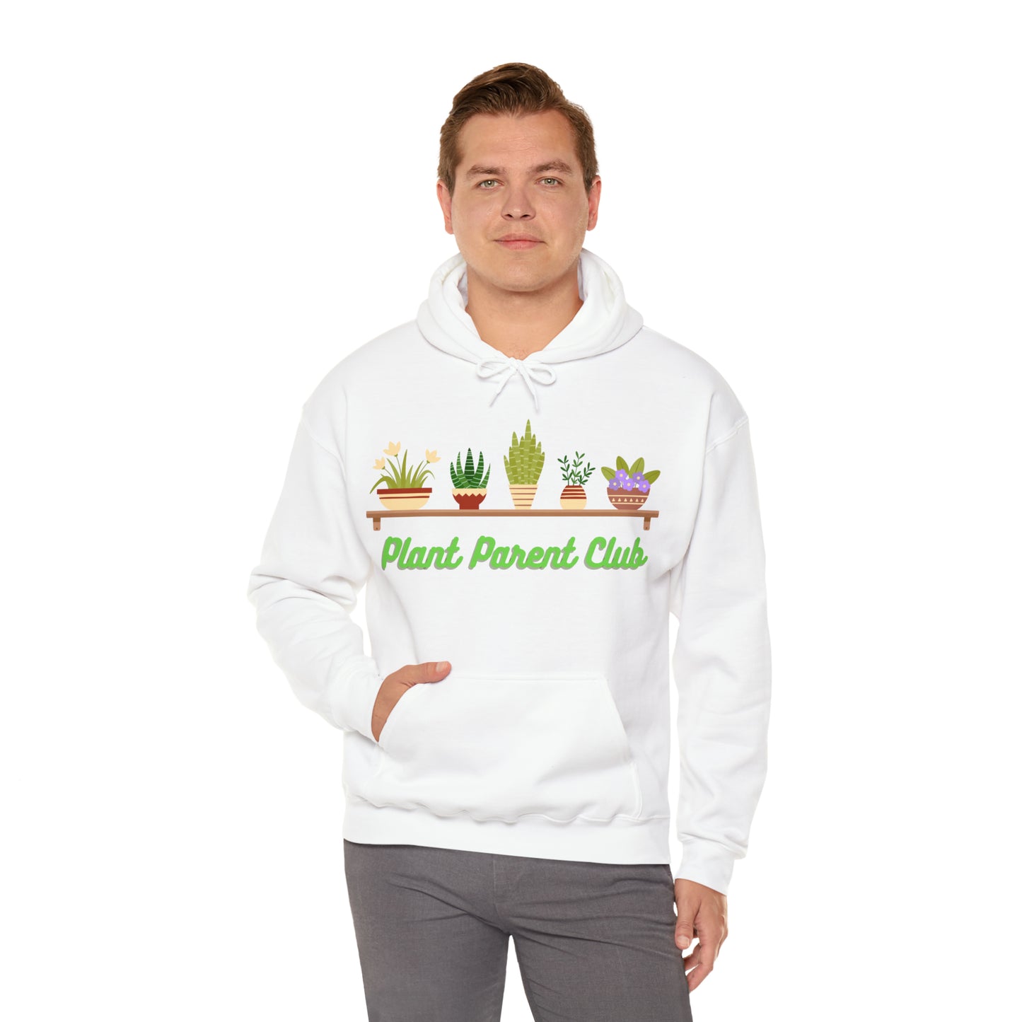 Nurture Nature's Beauty: Plant Parent Club Hoodie | Botanical Bliss Hoodies