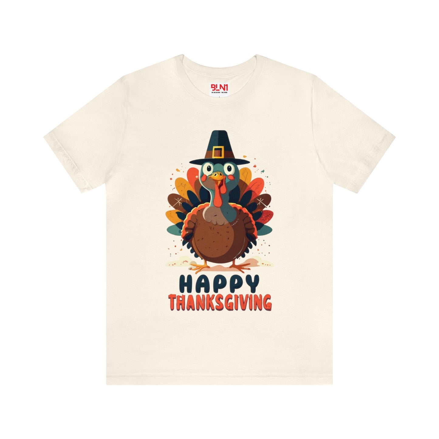 Turkey Time Delight: Vintage Thanksgiving Unisex Tee | Nostalgic Feasts T-Shirts by Be Like No One (BLN1) - The Store