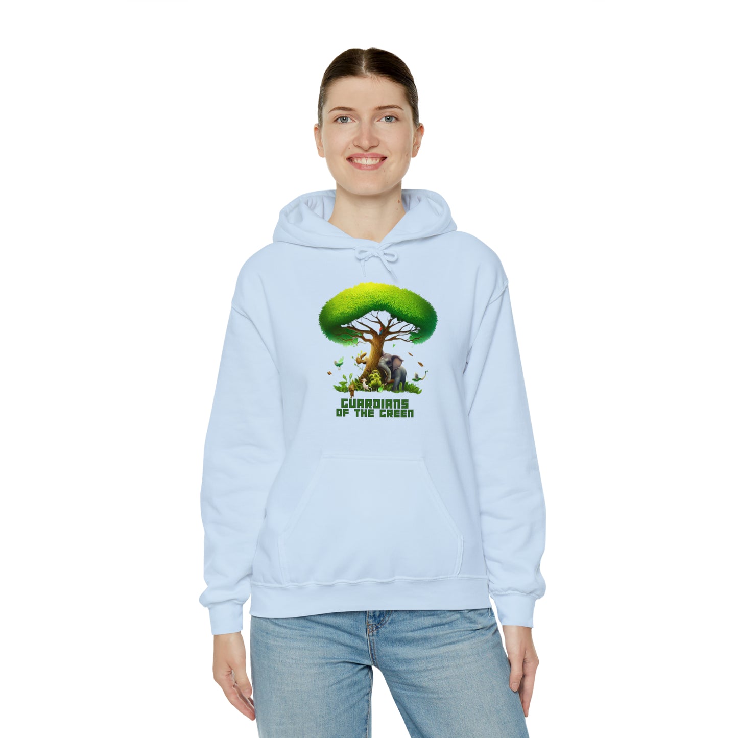 Guardians of the Green: Nature Nurturer Unisex Hoodie | Wildlife Harmony Hoodies