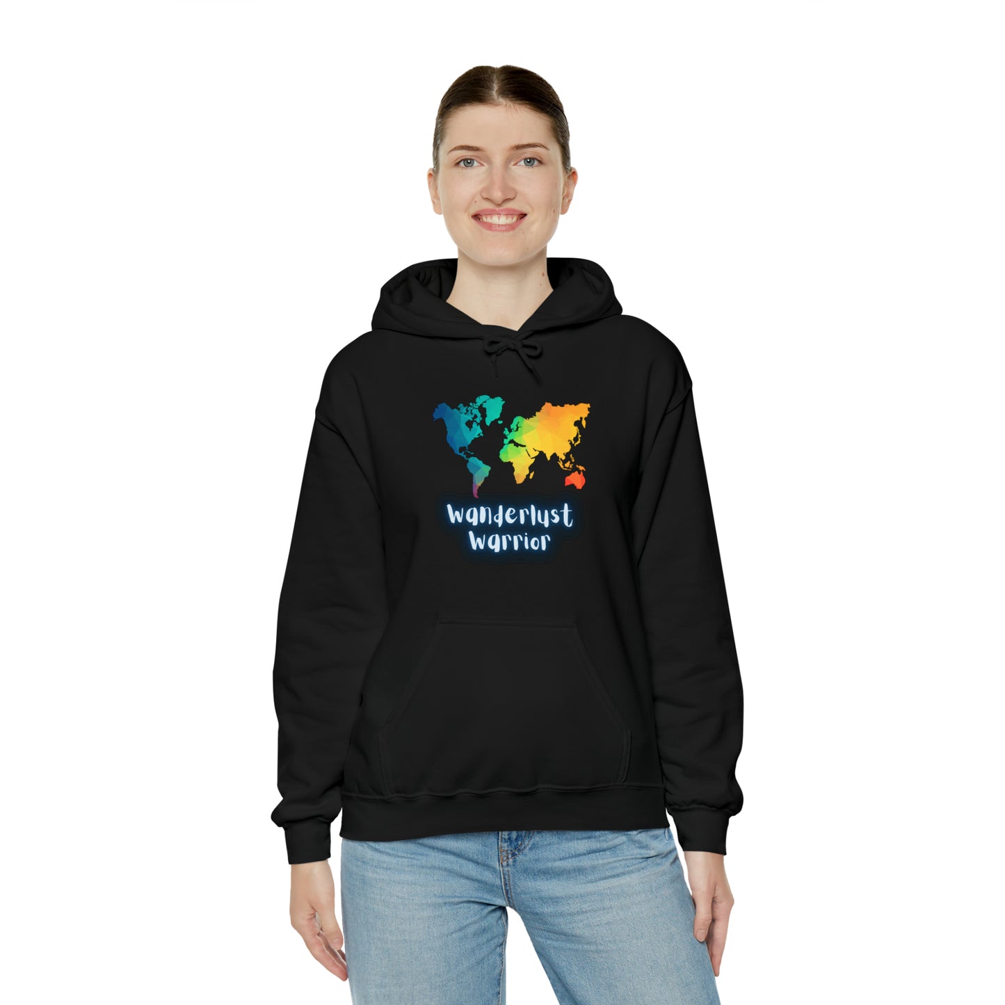 Explore, Wander, Conquer: Wanderlust Warrior Hoodie | Roaming Free Hoodies