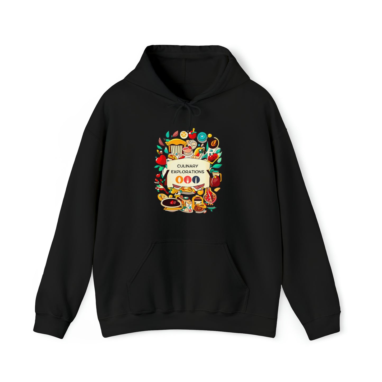 Culinary Explorations: Foodie Adventures Unisex Hoodie | Gourmet Journeys Hoodies