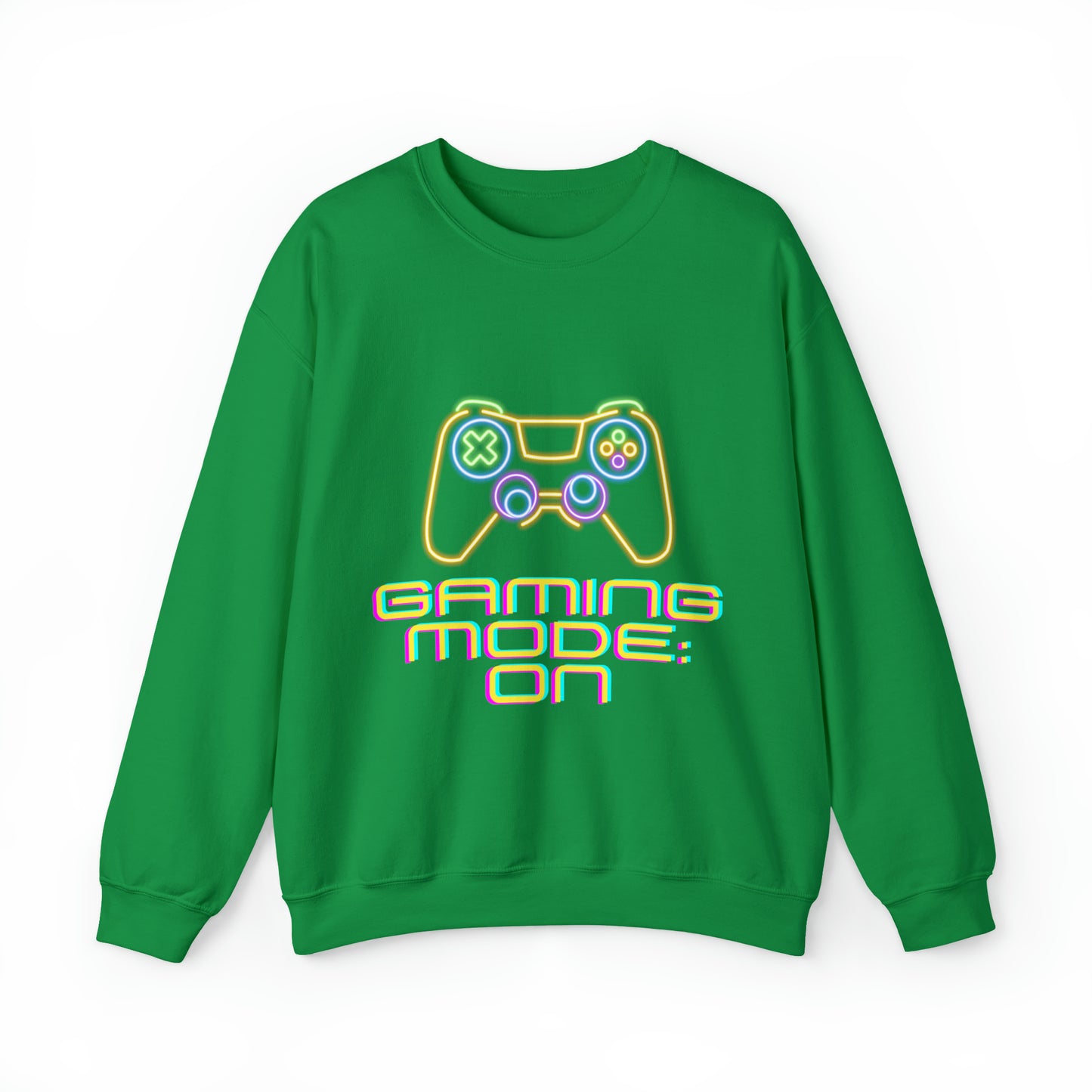 Pixel Power Activated Sweatshirt | Gaming Mode ON Sweatshirt