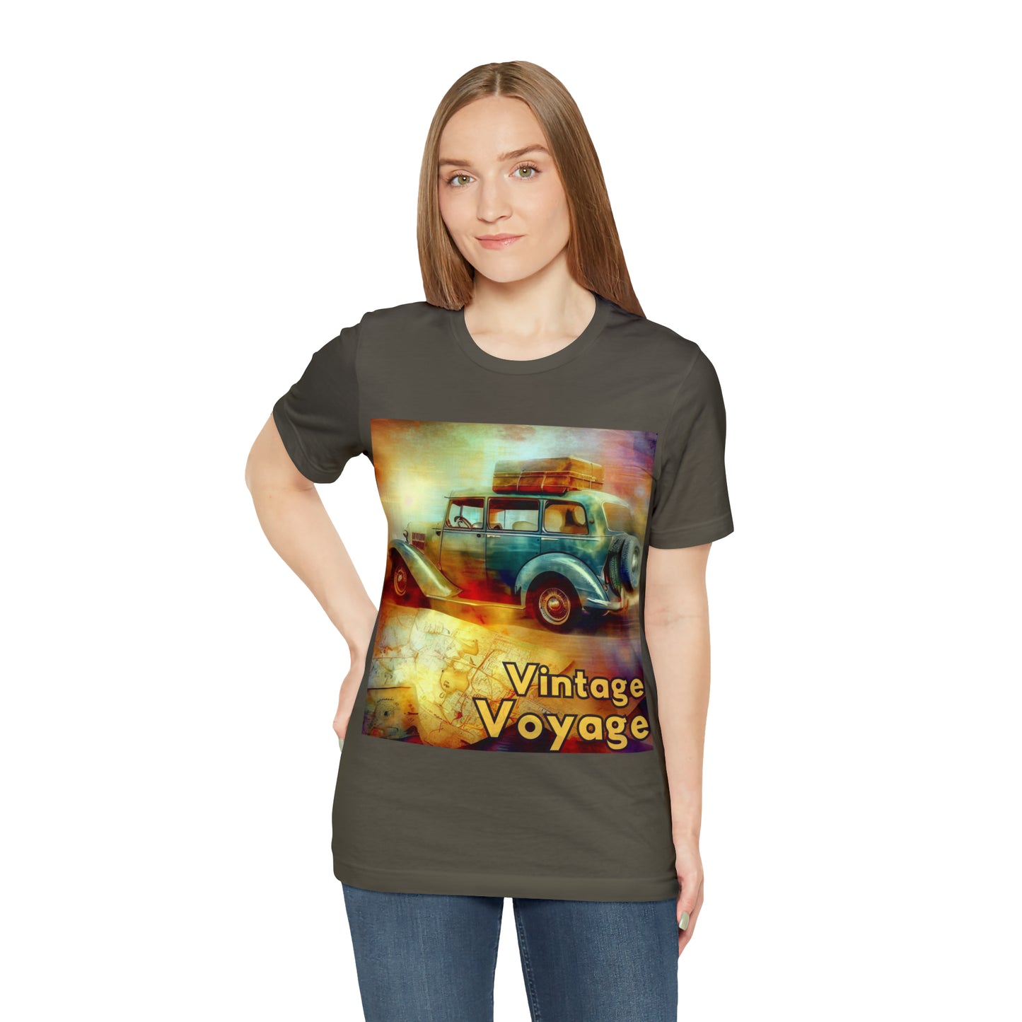 Vintage Voyage: Retro Roadtrip Unisex Tee | Classic Adventure T-Shirts