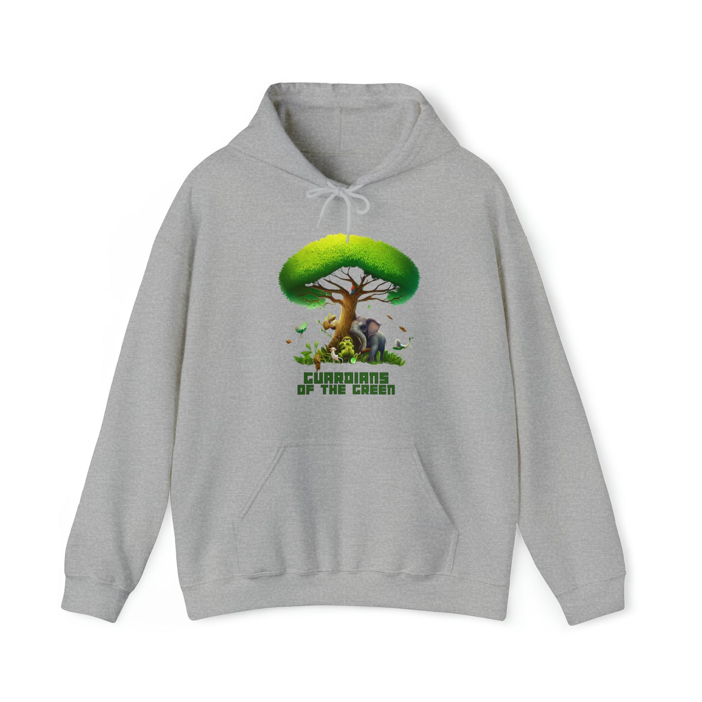 Guardians of the Green: Nature Nurturer Unisex Hoodie | Wildlife Harmony Hoodies