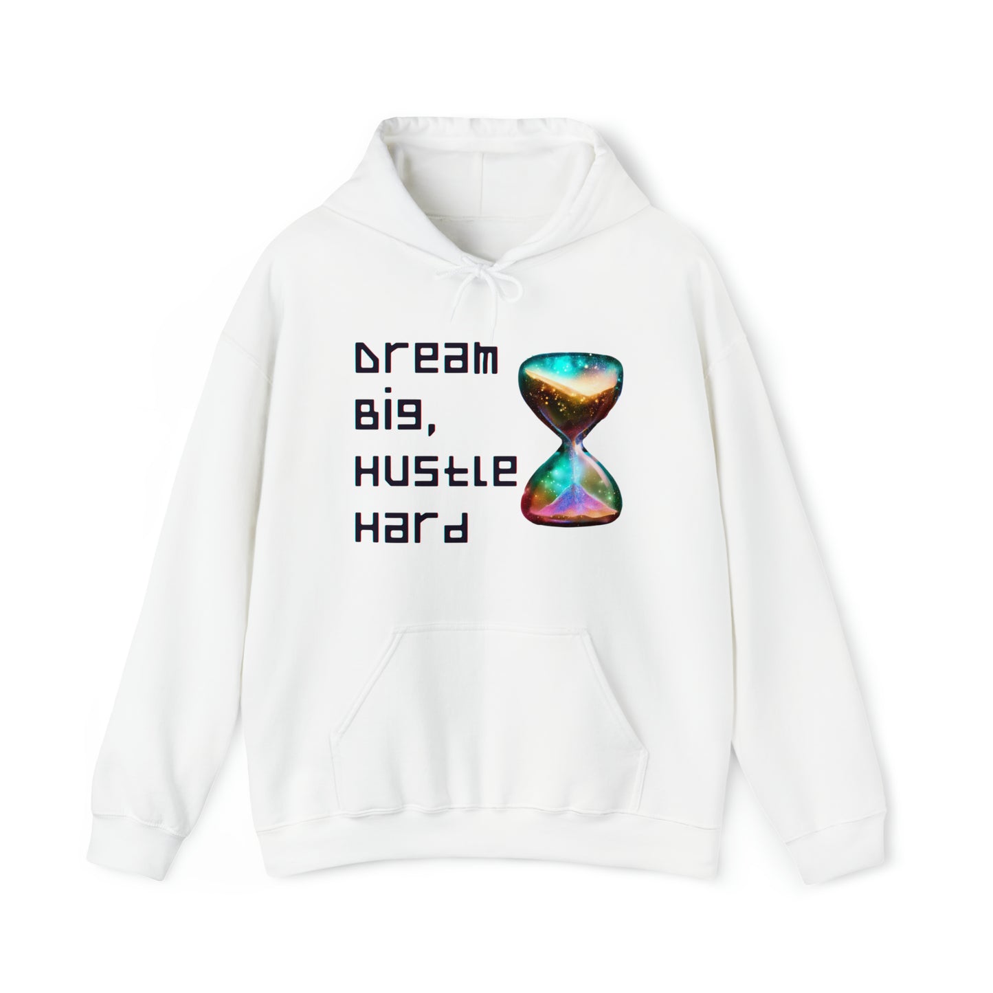 Achieve and Conquer: Dream Big, Hustle Hard Unisex Hoodie | Success Journey Hoodies