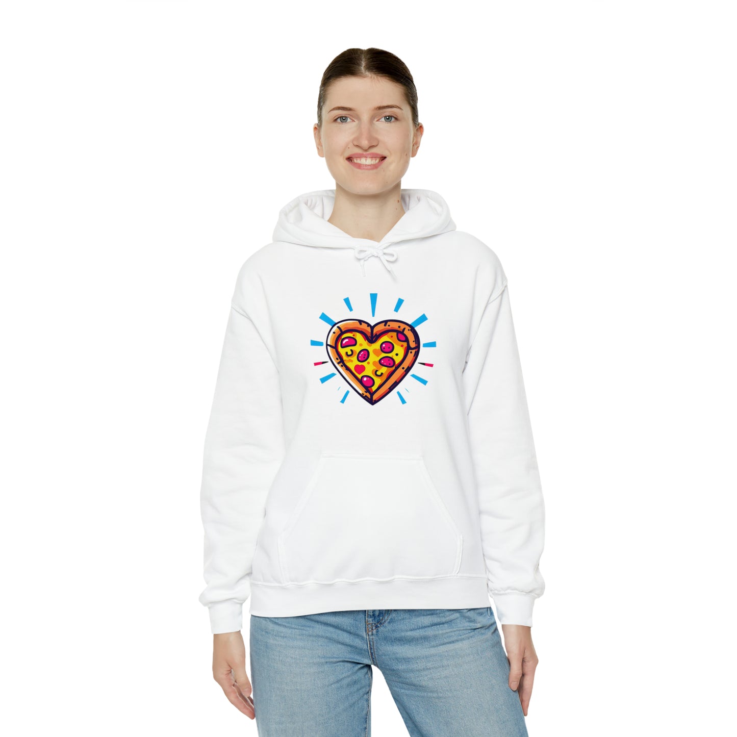 Slice of Love: Pizza My Heart Unisex Hoodie | Pizza Passion Hoodies