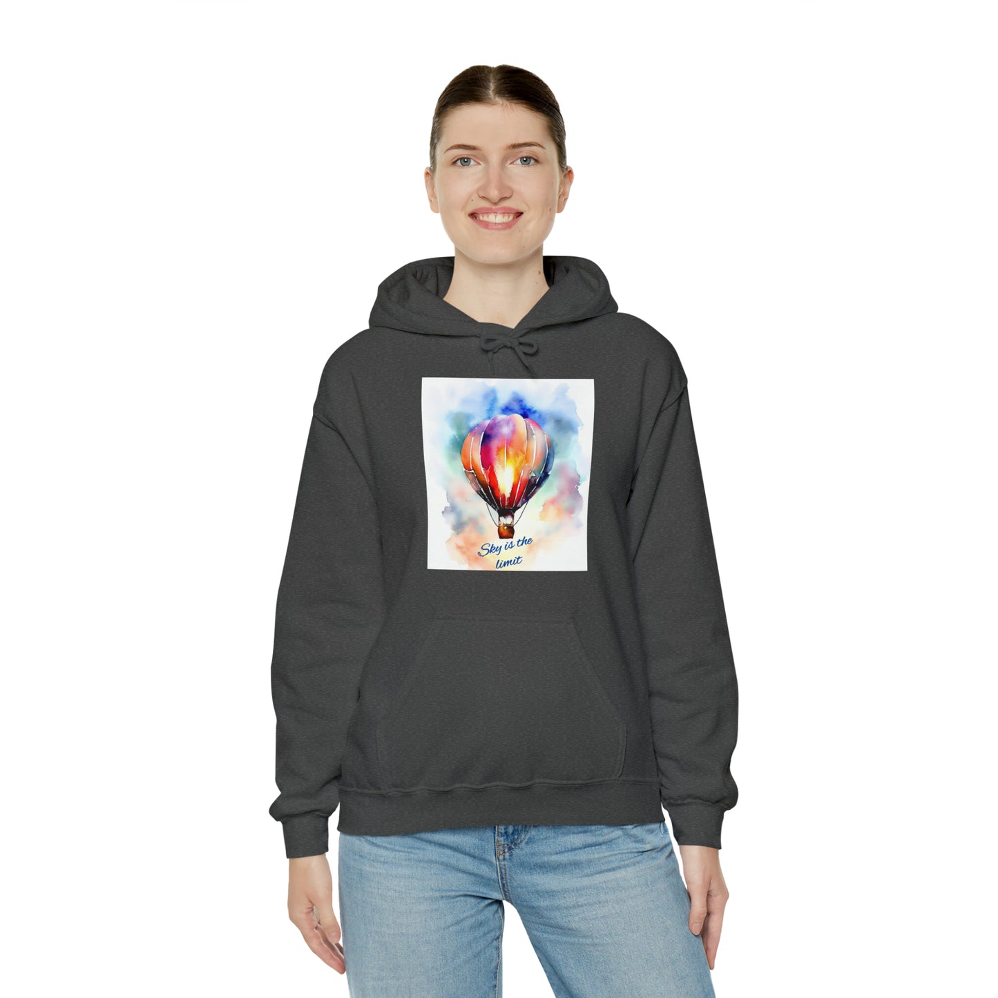 Boundless Horizons: Sky's the Limit Unisex Hoodie | Elevate Your Dreams Hoodies